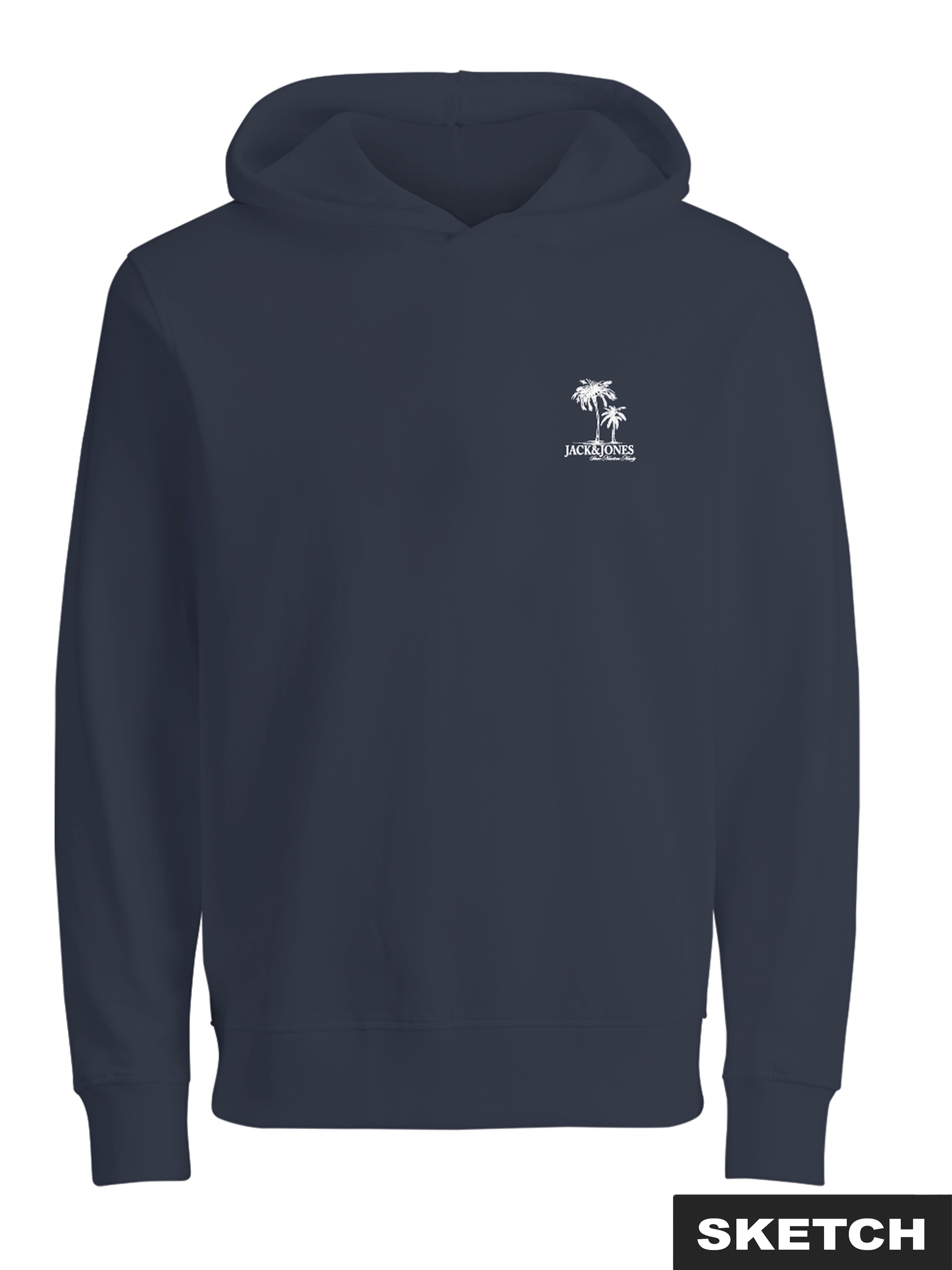 Jack & Jones Junior Kapuzensweatshirt »JORAFA CHEST SWEAT HOOD JNR«
