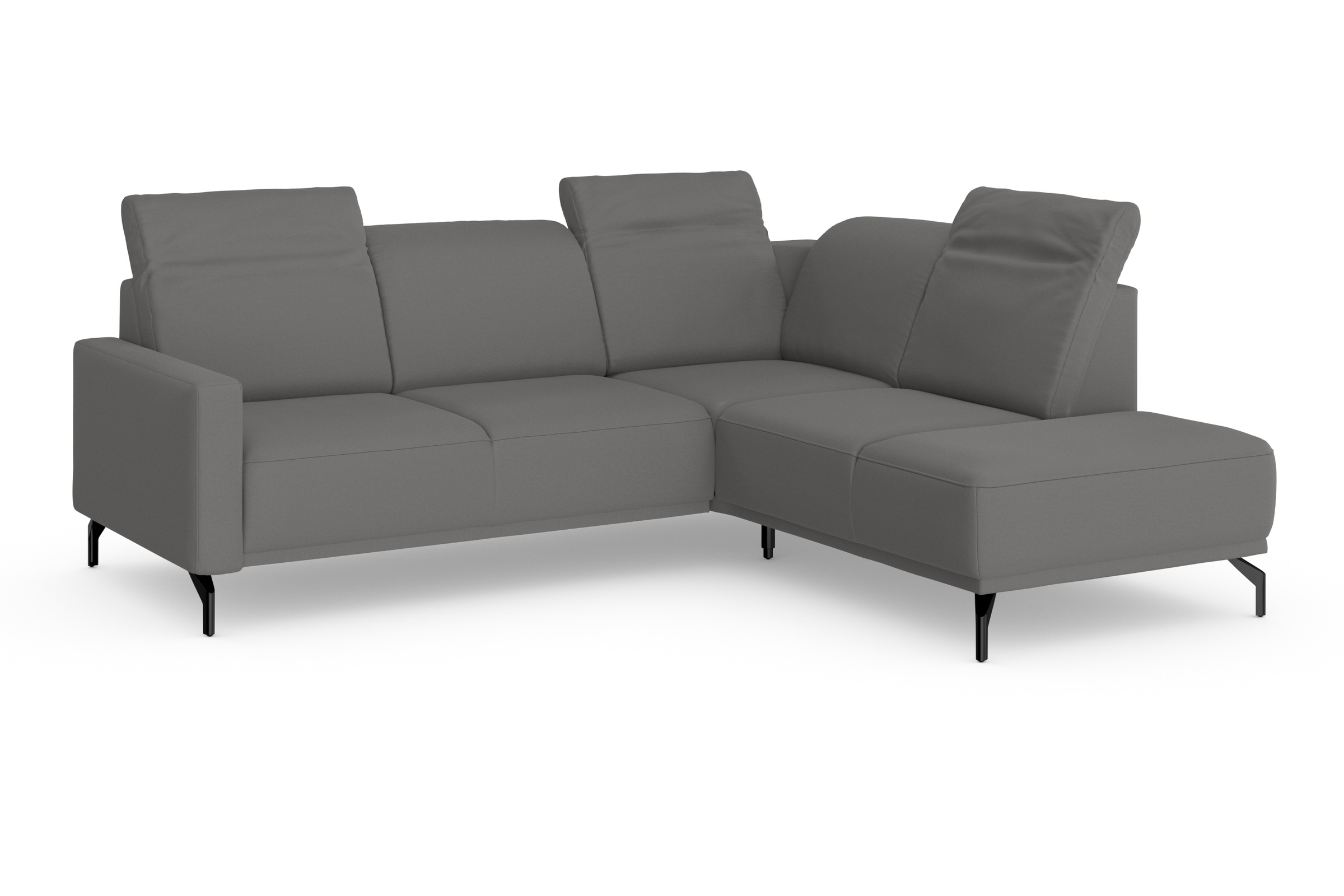 sit&more Ecksofa »Bailando L-Form«, wahlweise mit Kopfteilverstellung und Vorziehsitz, motorisch
