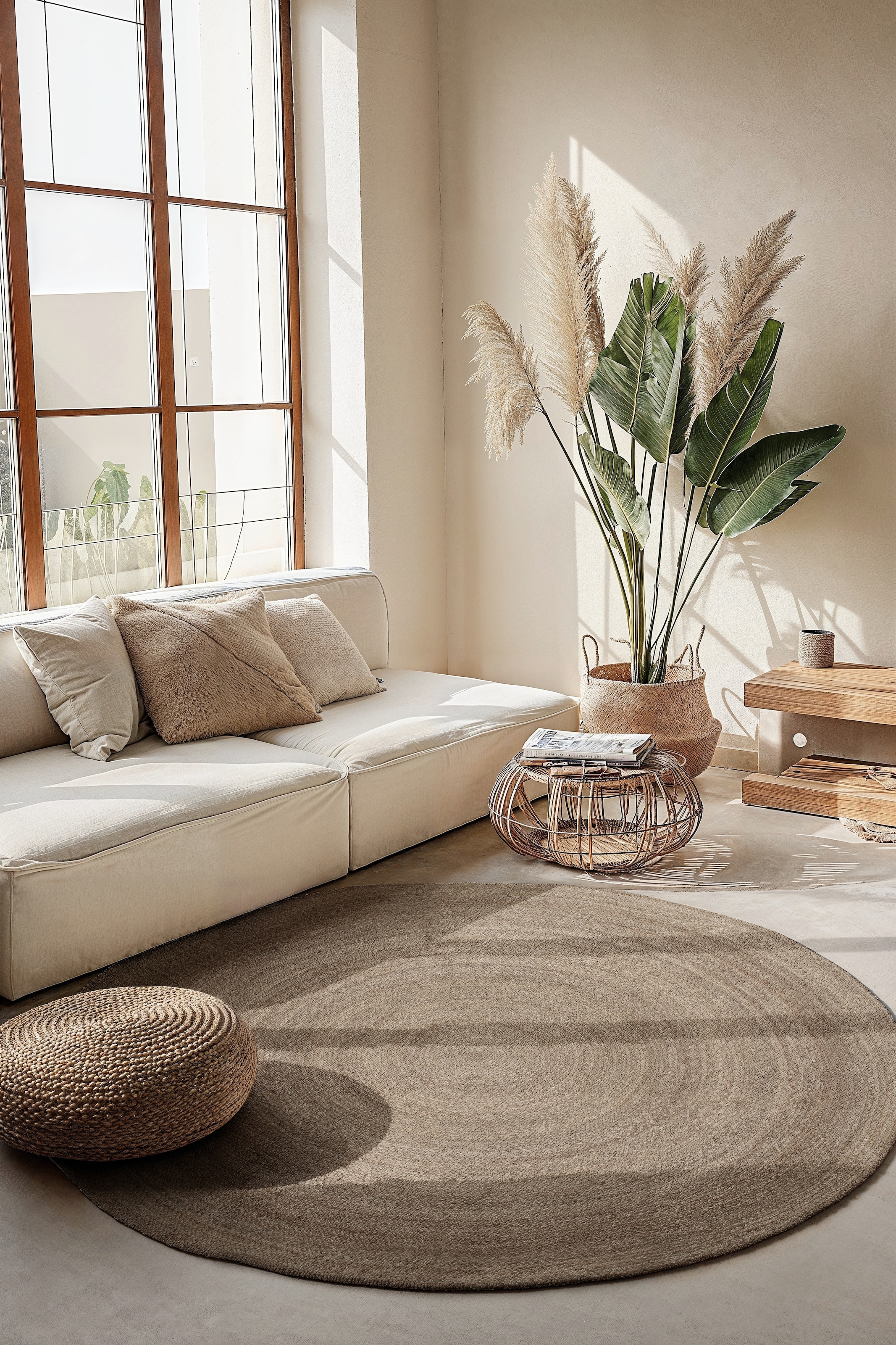 HANSE Home Teppich »Rangpur Juteteppich, in rund und oval« oval 10 mm Höhe handgewebt, 100% Jute , Natur, Wohnzimmer, Flur, Boho, Skandi