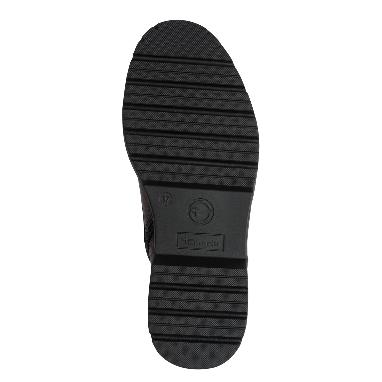 Tamaris  , Blockabsatz, Schnürboots mit nietenbesetzem Zierriegel