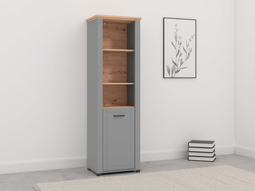Home affaire Vitrine "Valencia", Breite 60,5 cm, mit 3 offenen Fächern günstig online kaufen