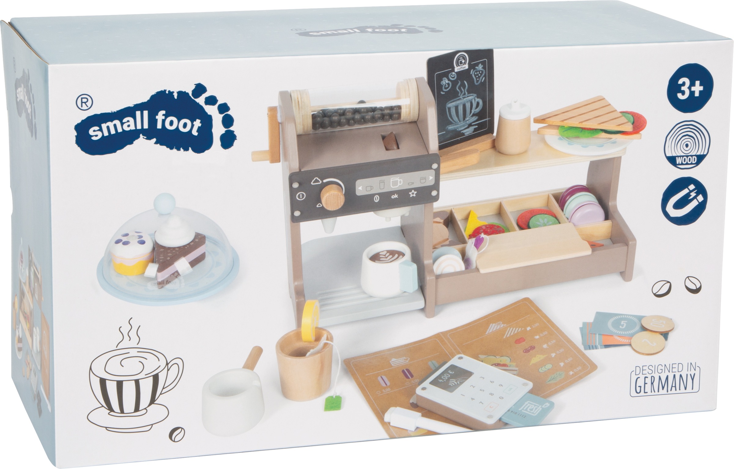 Small Foot Spielküche »Barista Café-Set, 35x16x22 cm«