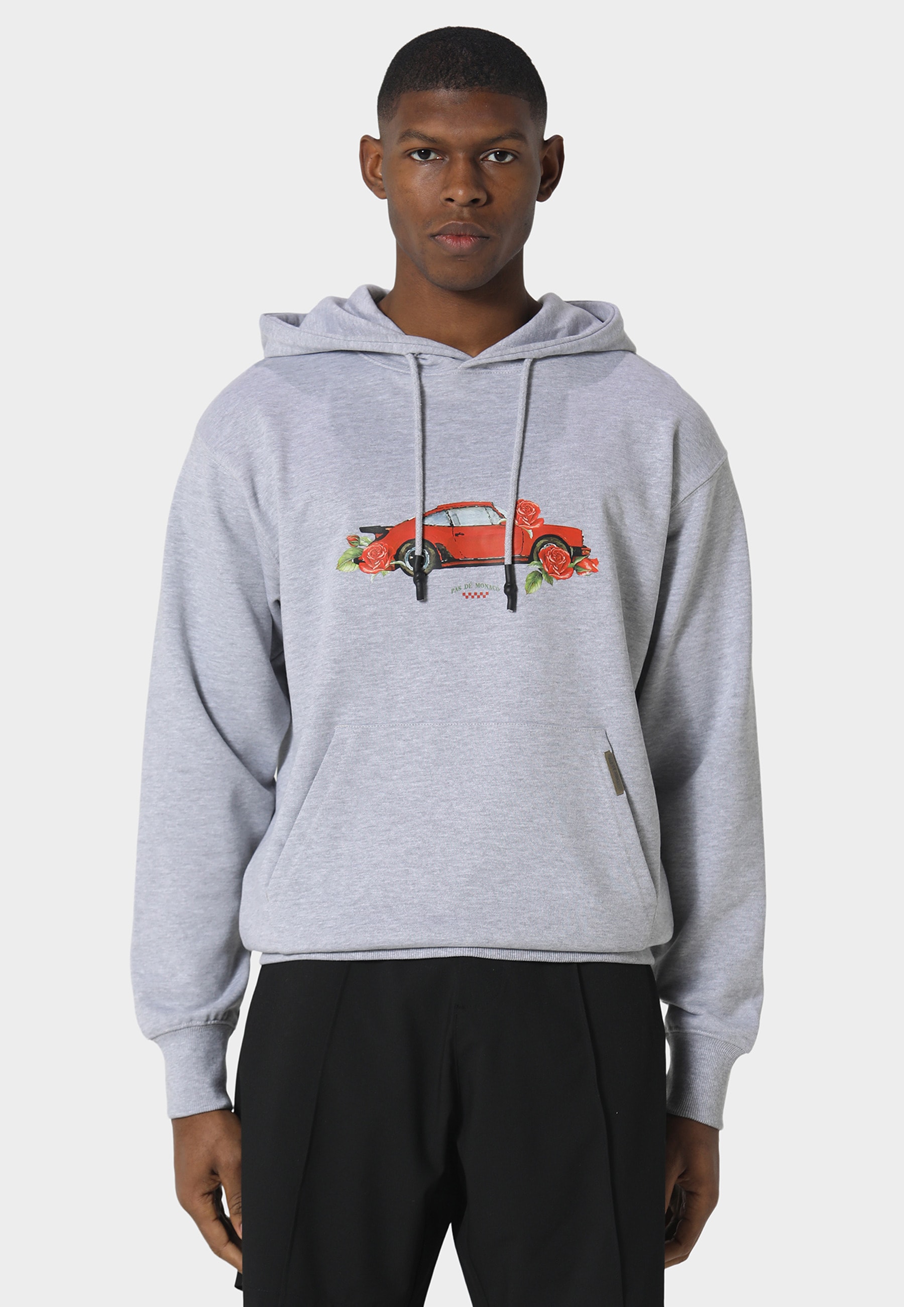 Pas De Monaco Rundhalspullover »Pas De Monaco VELOCITA HOODY« 1