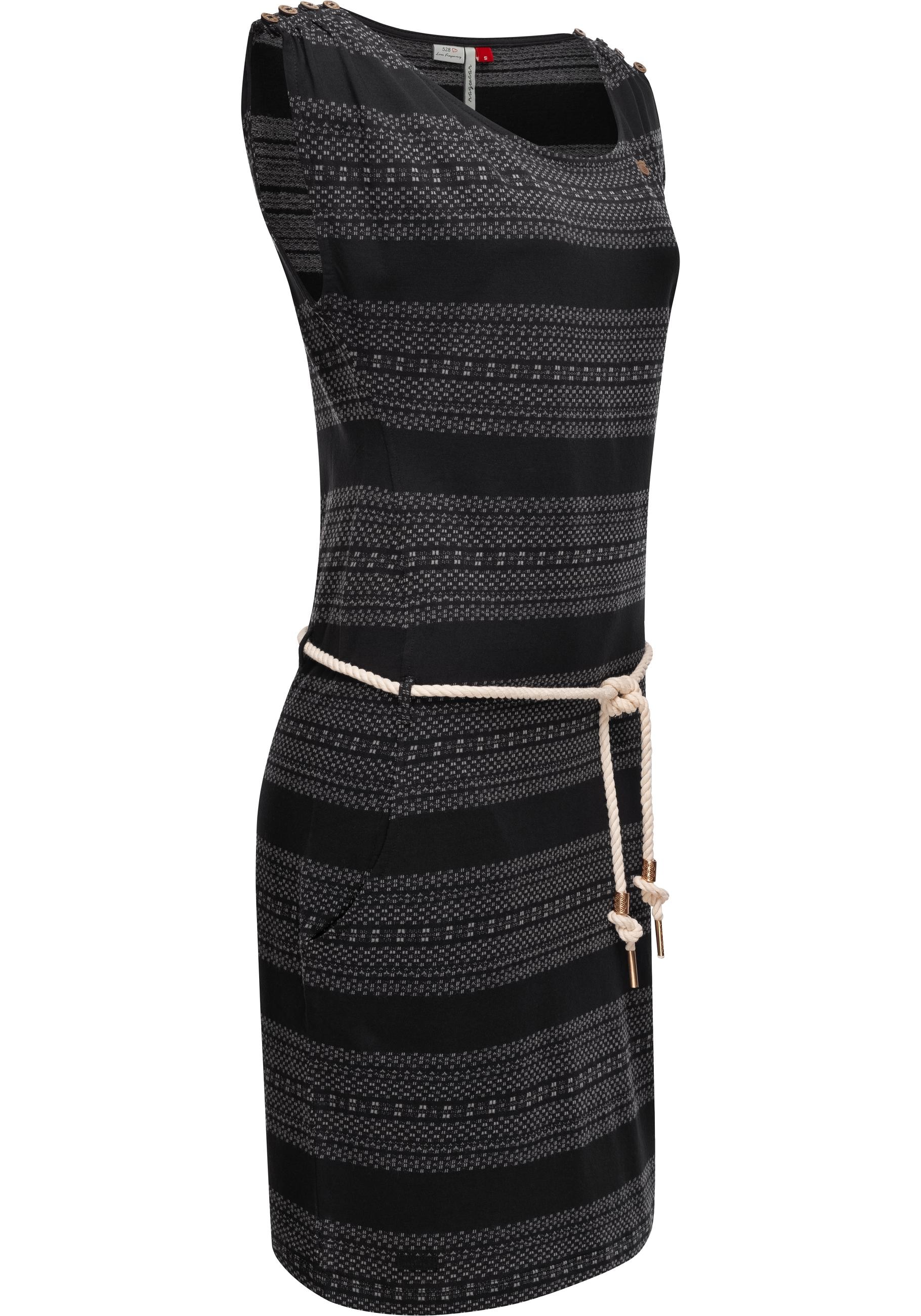 Ragwear Shirtkleid »Chego«, stylisches Sommerkleid online Bindeband mit BAUR | bestellen