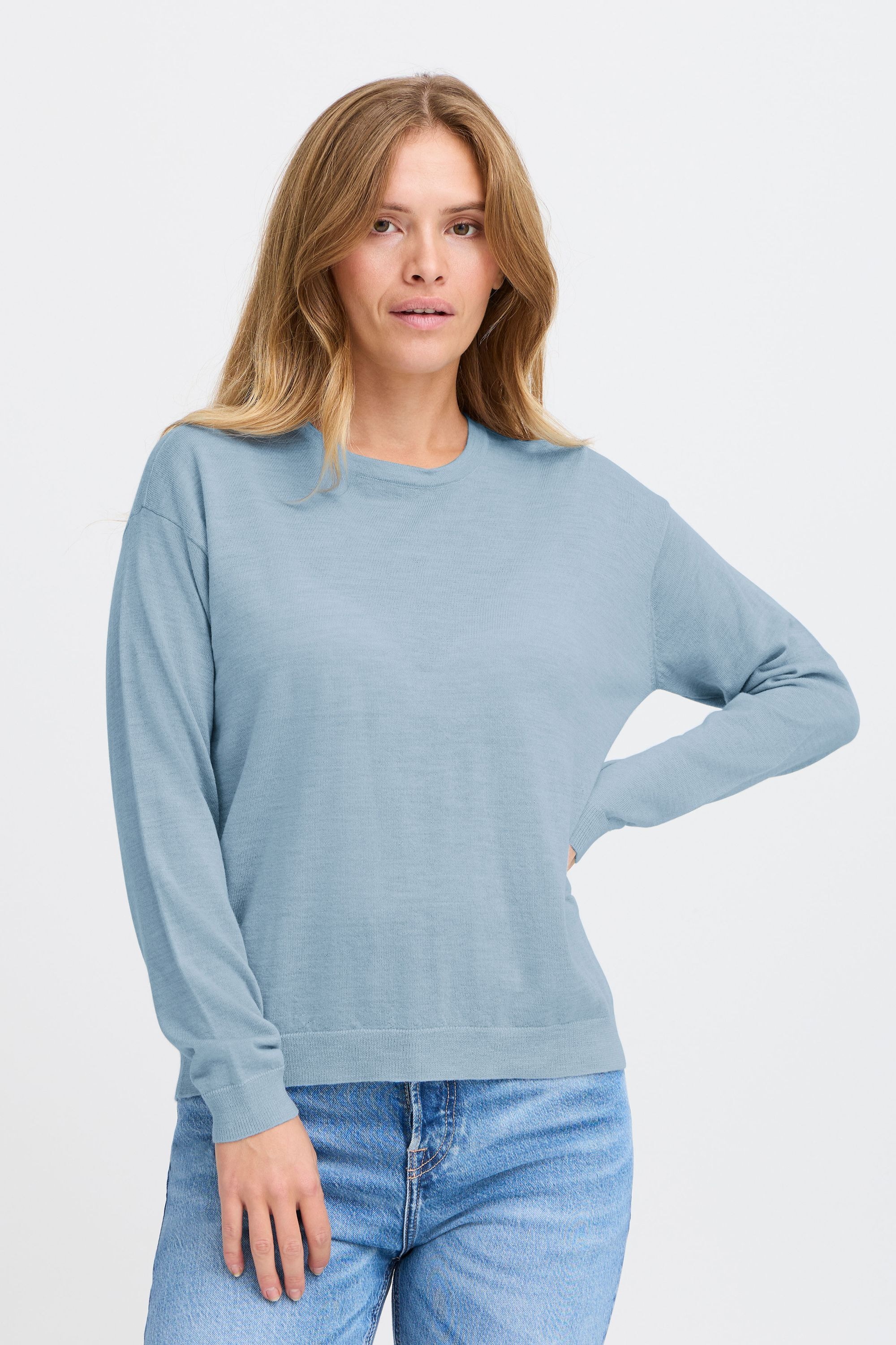 Pulz Jeans Strickpullover »Strickpullover PZSADIE LS Oversized Pullover«