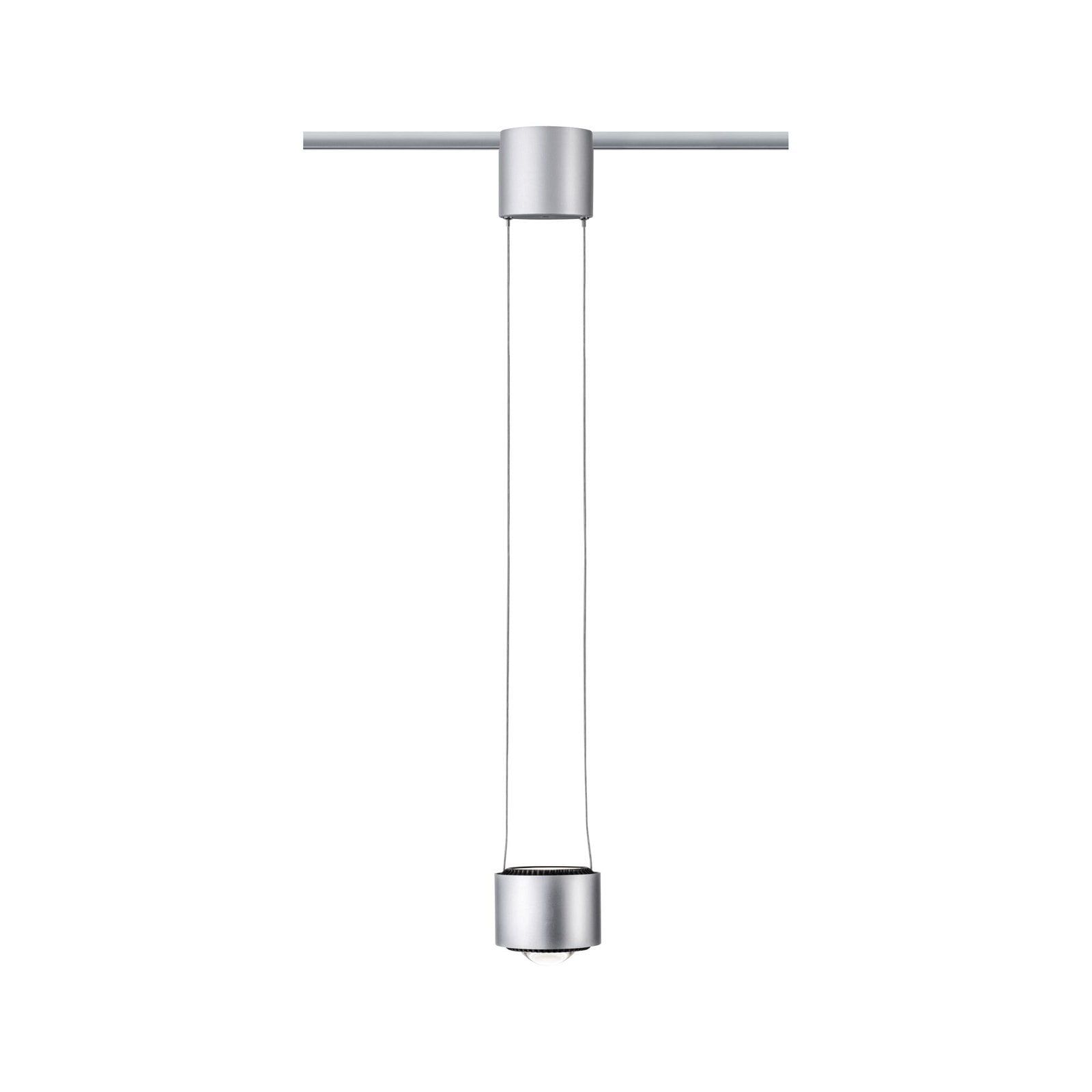 Paulmann Schienensystem-Leuchten »URail Pendel Aldan 8,5 / 1x4,5W 4000K 230V Schwarz matt, Schwarz«, 930lm / 530lm, dimmbar