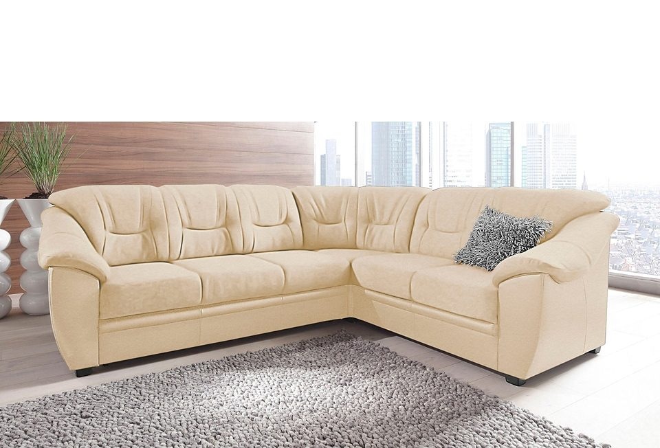SIT & MORE Savona Corner Sofa Beige 3