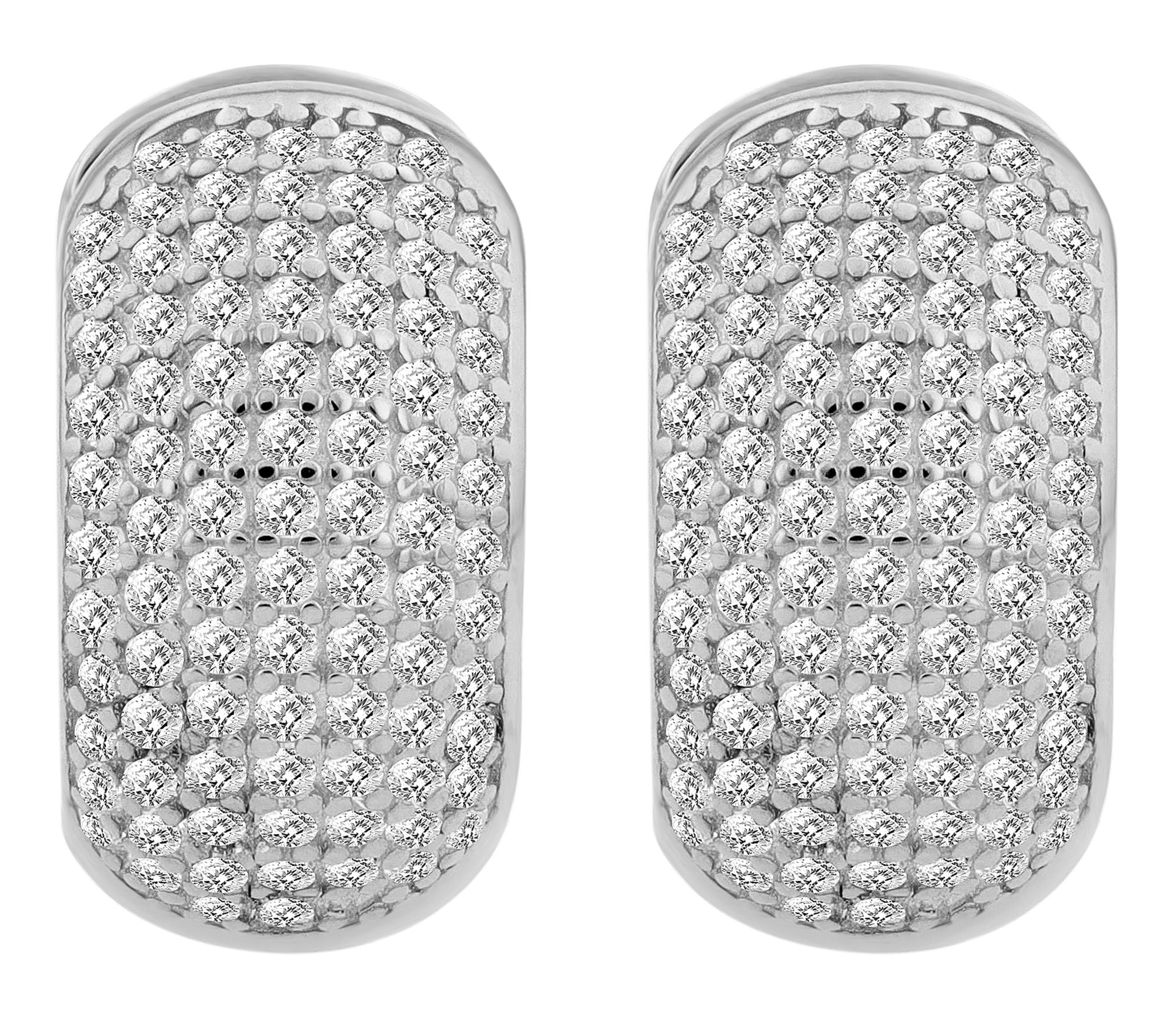 Adelia´s Klappcreolen "Damen Ohrringe – Klappcreole aus 925 Silber mit Zirk günstig online kaufen