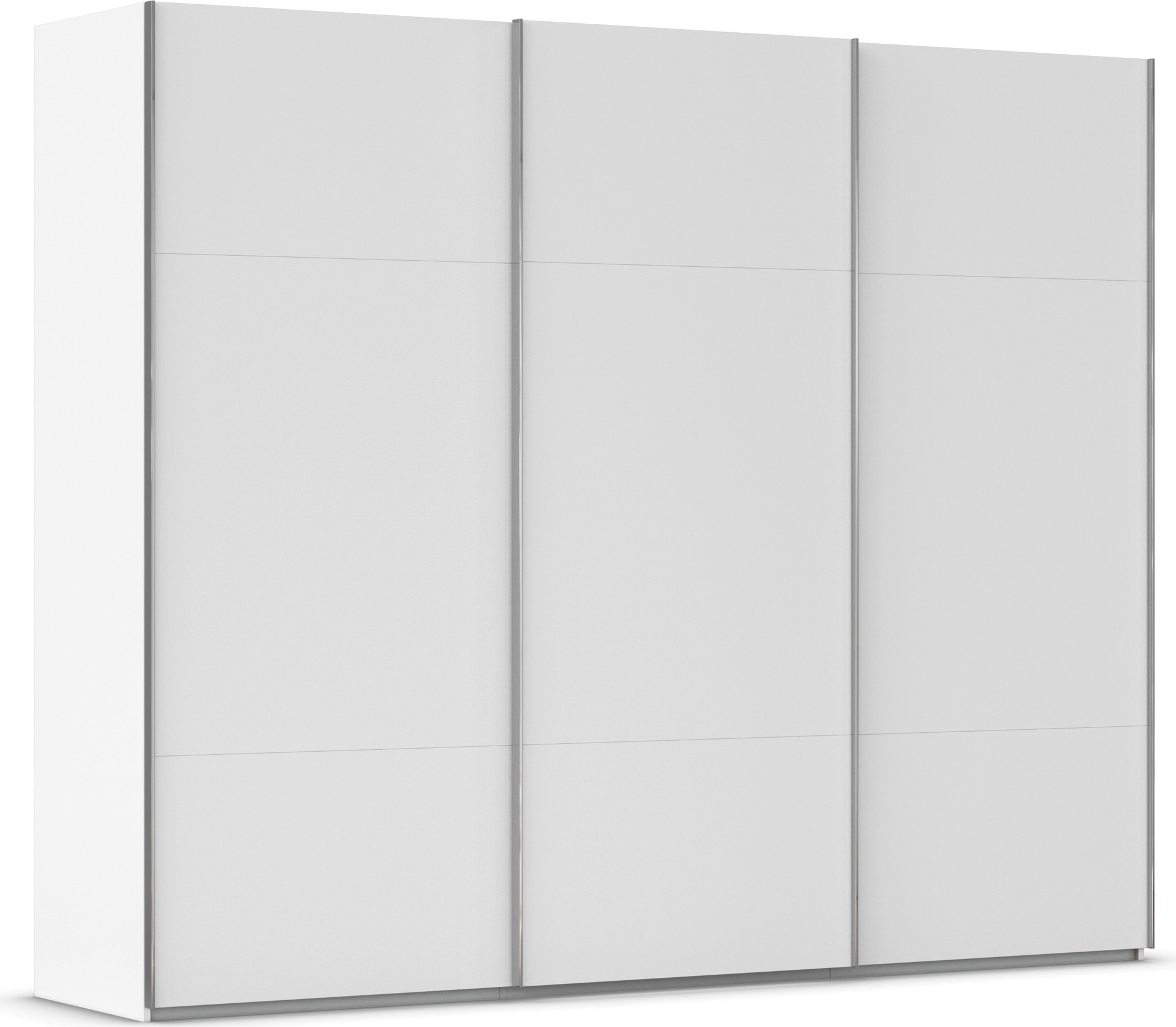 rauch Schwebetürenschrank "Kleiderschrank Schrank Garderobe Schlafzimmerschrank CONTIDO" 3 verschiedene Ausstattungen BASIC/CLASSIC/PREMIUM, aus hochwertigem Material in 6 Breiten 2 Griff-Farben MADE IN GERMANY