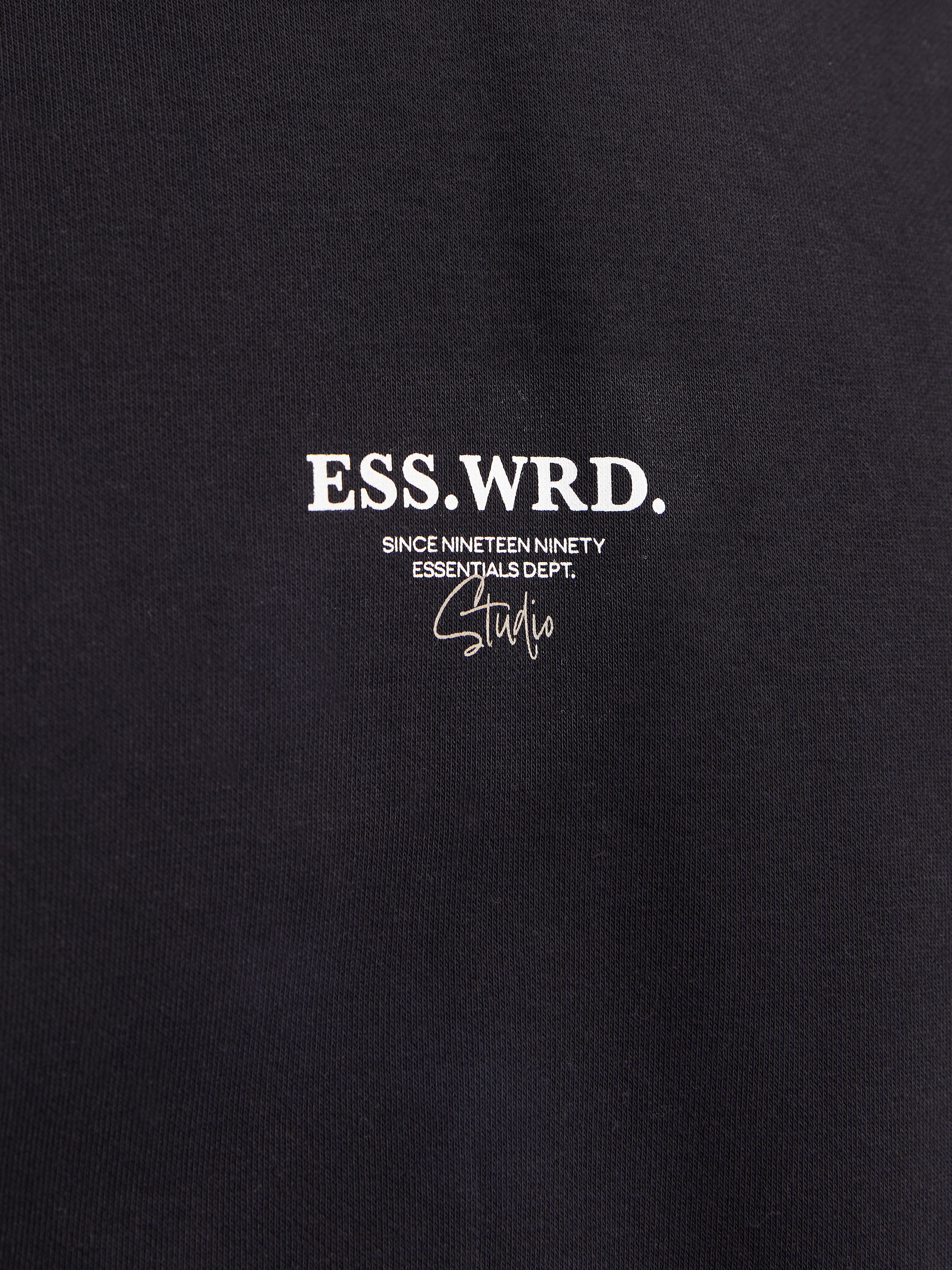 Jack & Jones Kapuzensweatshirt »JJEURBAN EDGE STUDIO SWEAT HOOD NOOS«, mit Front und Back Print
