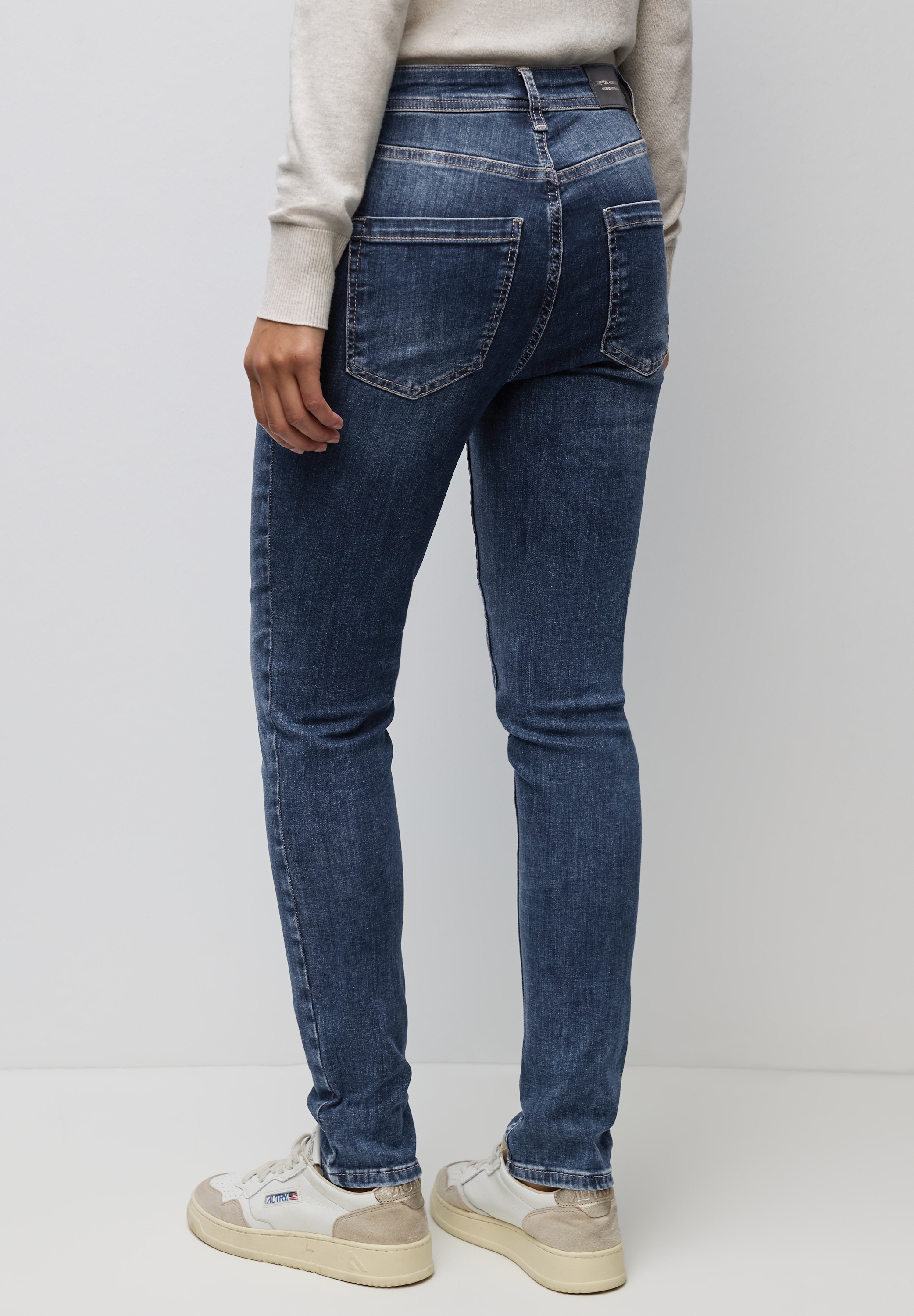 STREET ONE Slim-fit-Jeans, High Waist günstig online kaufen