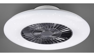 LED Deckenleuchte »Visby«, mit Ventilator, Fernbedienung, integrierter Dimmer und...