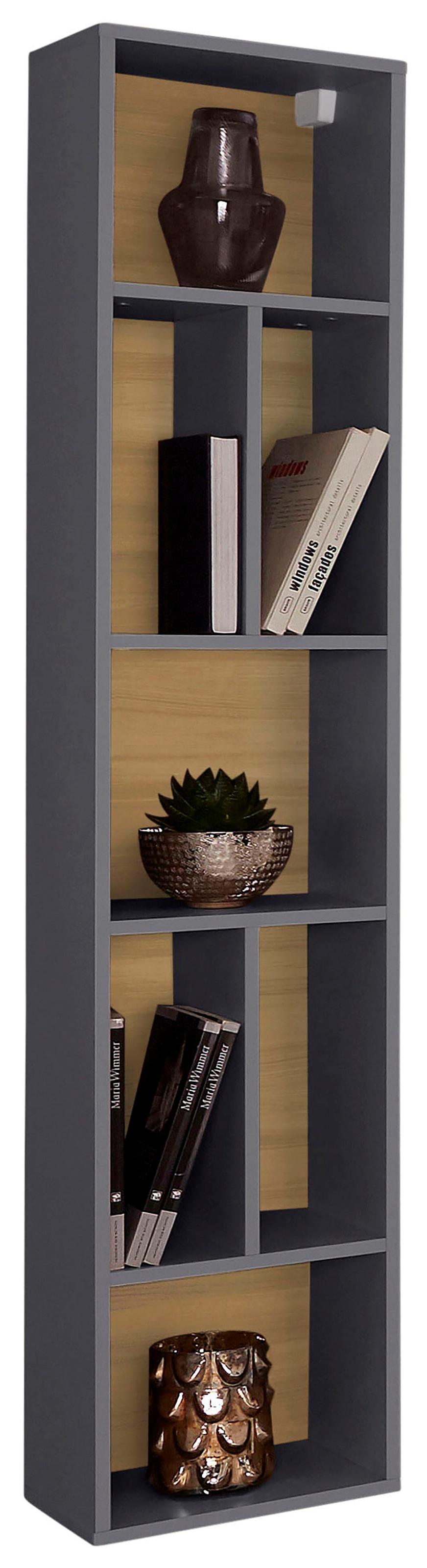 OTTO home Wandregal "Toledo,Höhe 159 cm stilvolle Bücherregal, viel Staurau günstig online kaufen