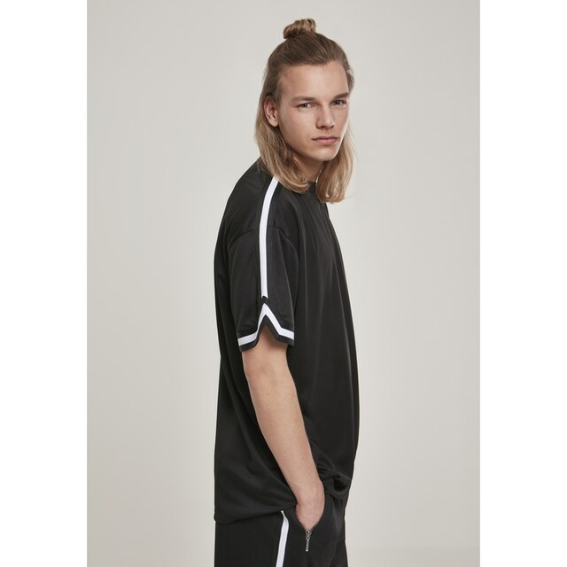 URBAN CLASSICS T-Shirt »Herren Oversized Stripes Mesh Tee«, (1 tlg.) ▷  kaufen | BAUR