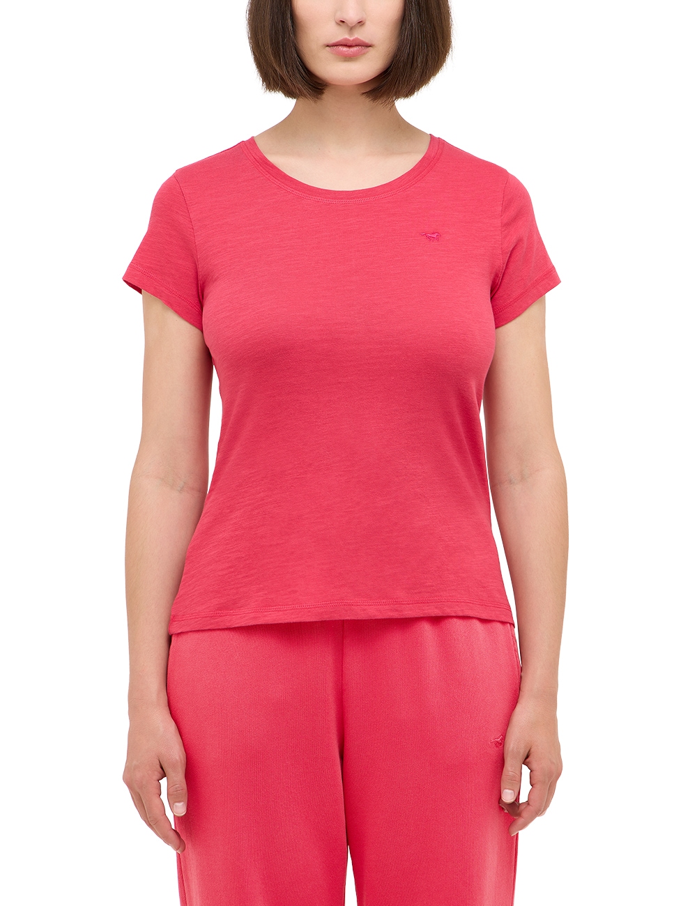 MUSTANG Kurzarmshirt "Damen Style Winona" günstig online kaufen