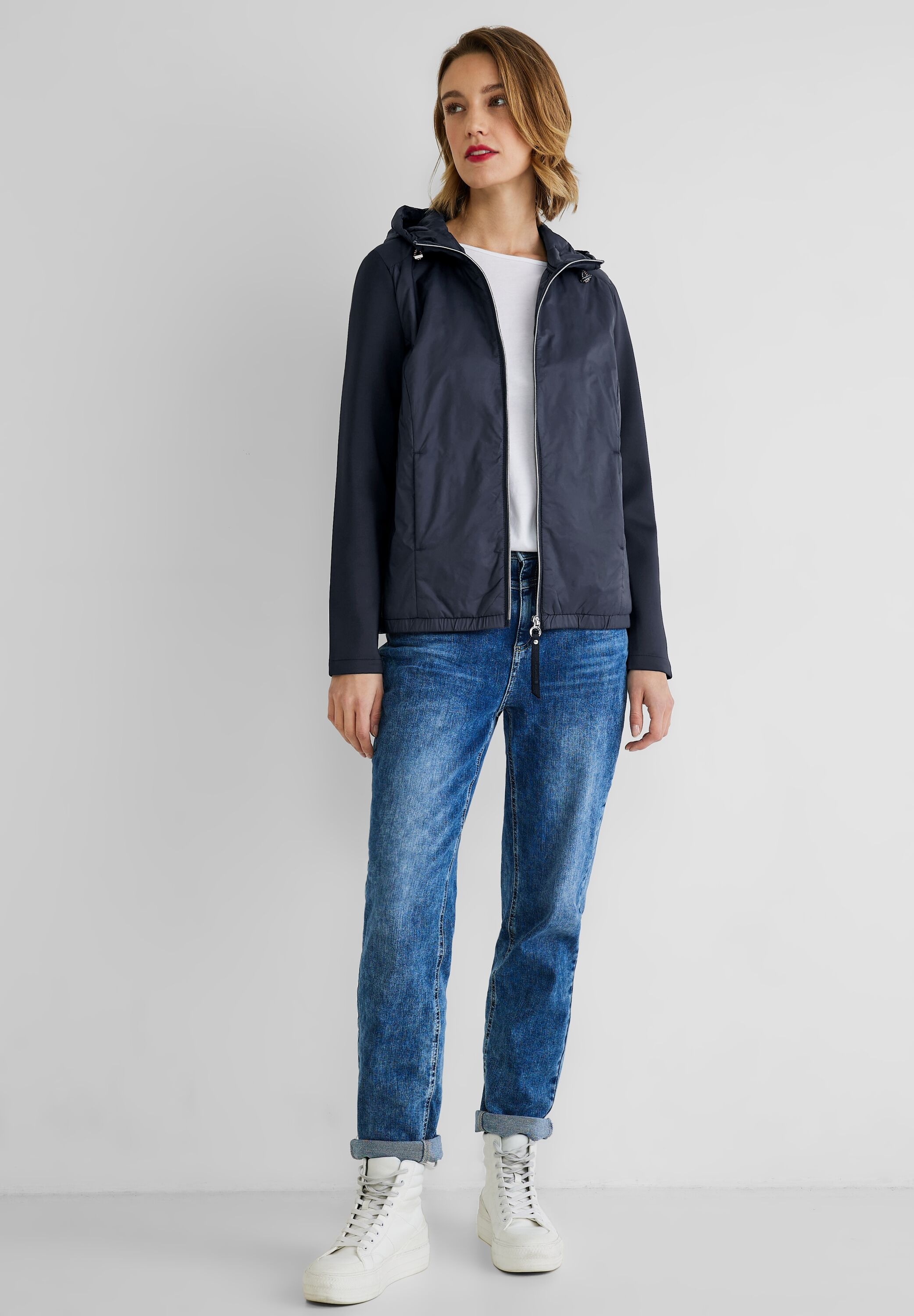 STREET ONE Windbreaker, mit Kapuze, mit Kapuze