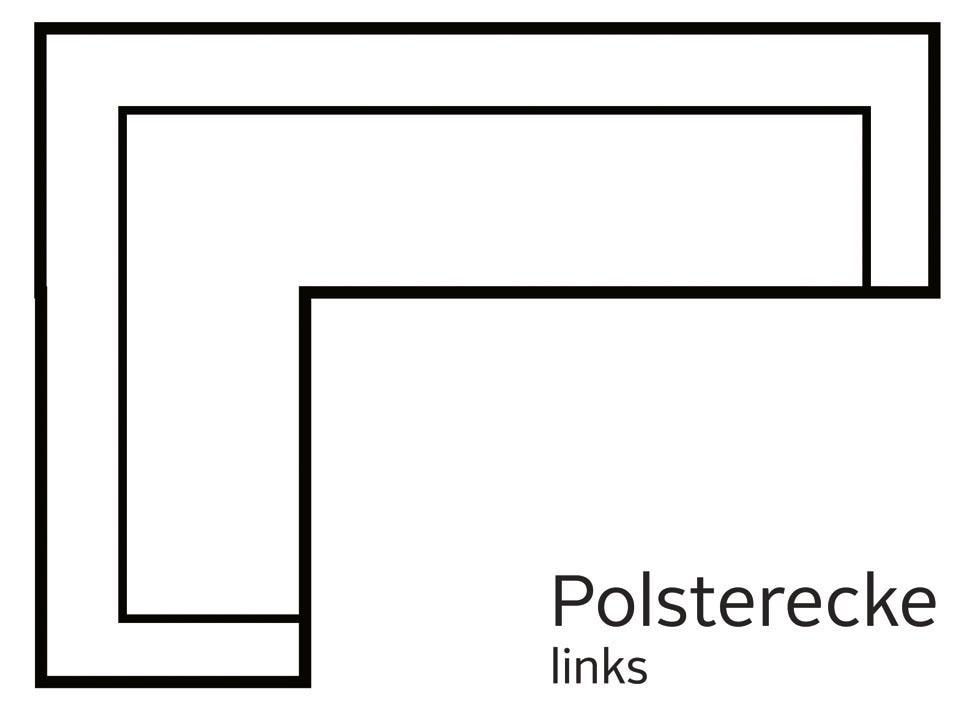 Places of Style Ecksofa »Cardoso L-Form«, Federkern, wahlweise mit Bett, Schubkasten, teilweise Relaxfunktion