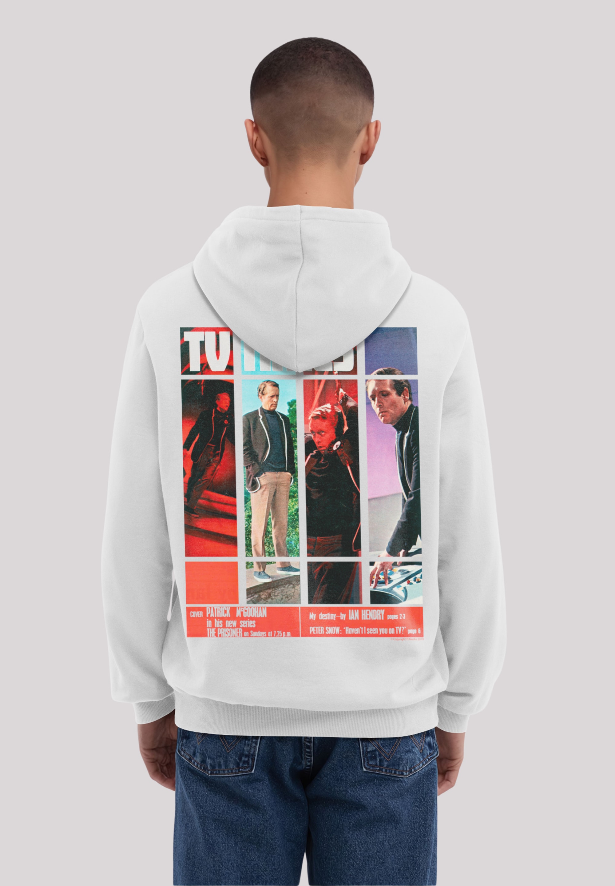 F4NT4STIC Kapuzenpullover "TV Times Patrick McGoohan The Prisoner 1967 Cove günstig online kaufen