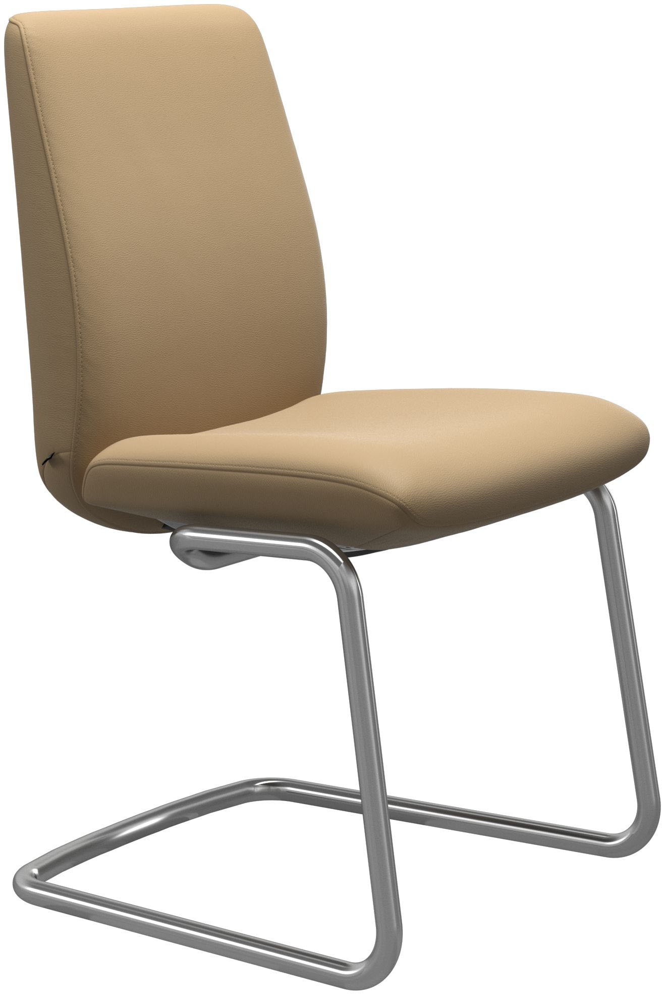 Stressless Polsterstuhl "Laurel" () Low Back, Größe L, mit Beinen aus Stahl in Schwarz matt