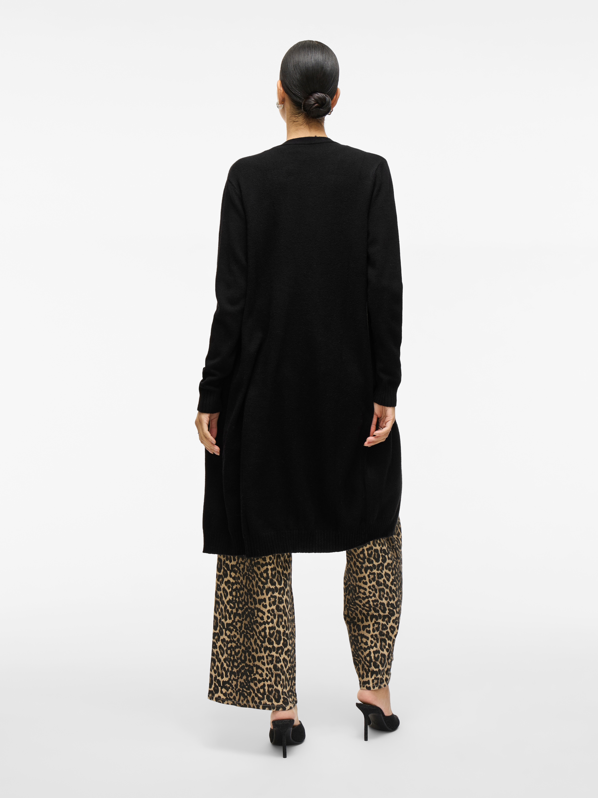 Vila Longstrickjacke »VIRIL LONG L/S  KNIT CARDIGAN - NOOS« in knielanger Form