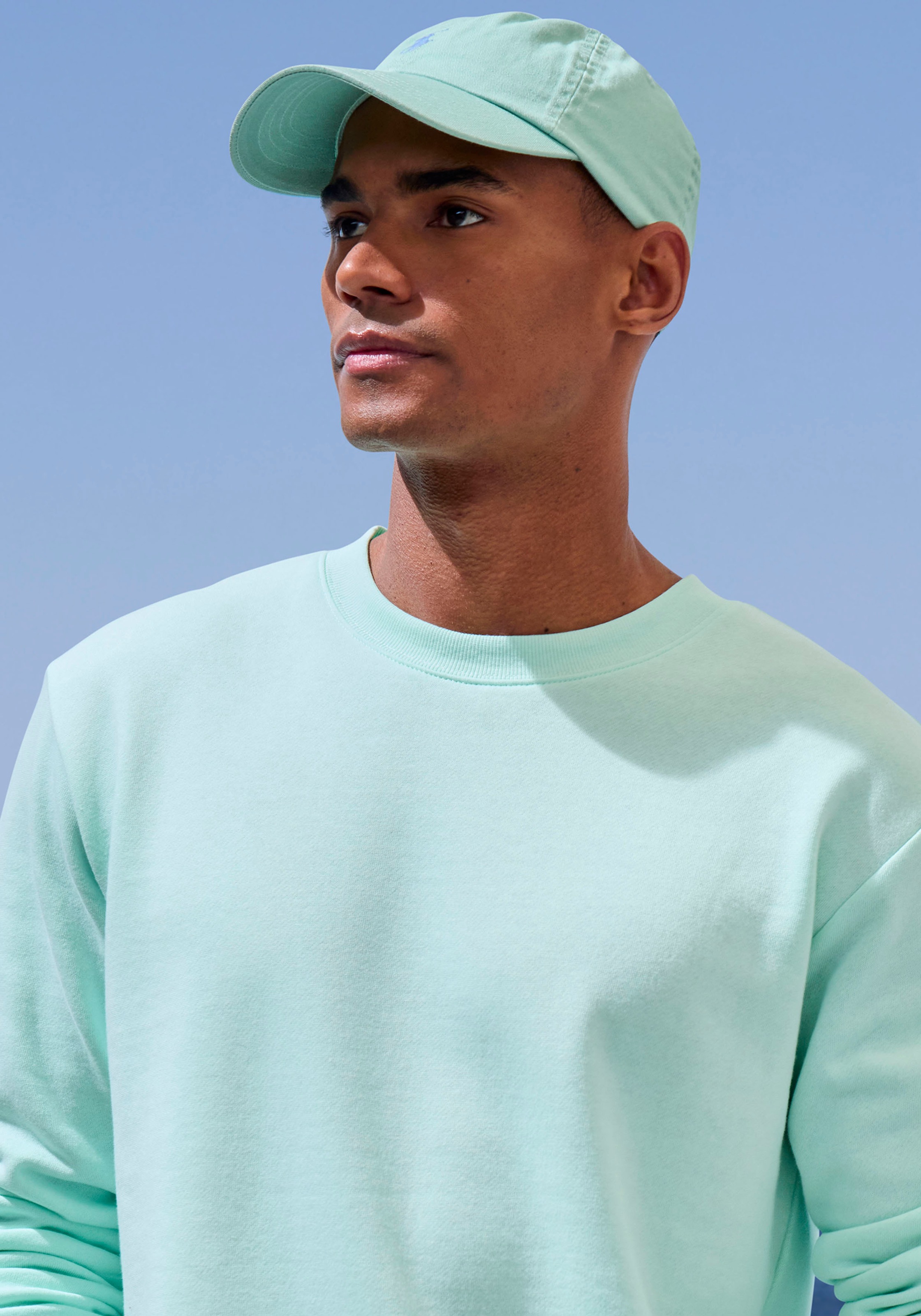 Thumbnail - John Devin Sweatshirt, Langarm, Pullover mit Rundhals, Baumwollmischung