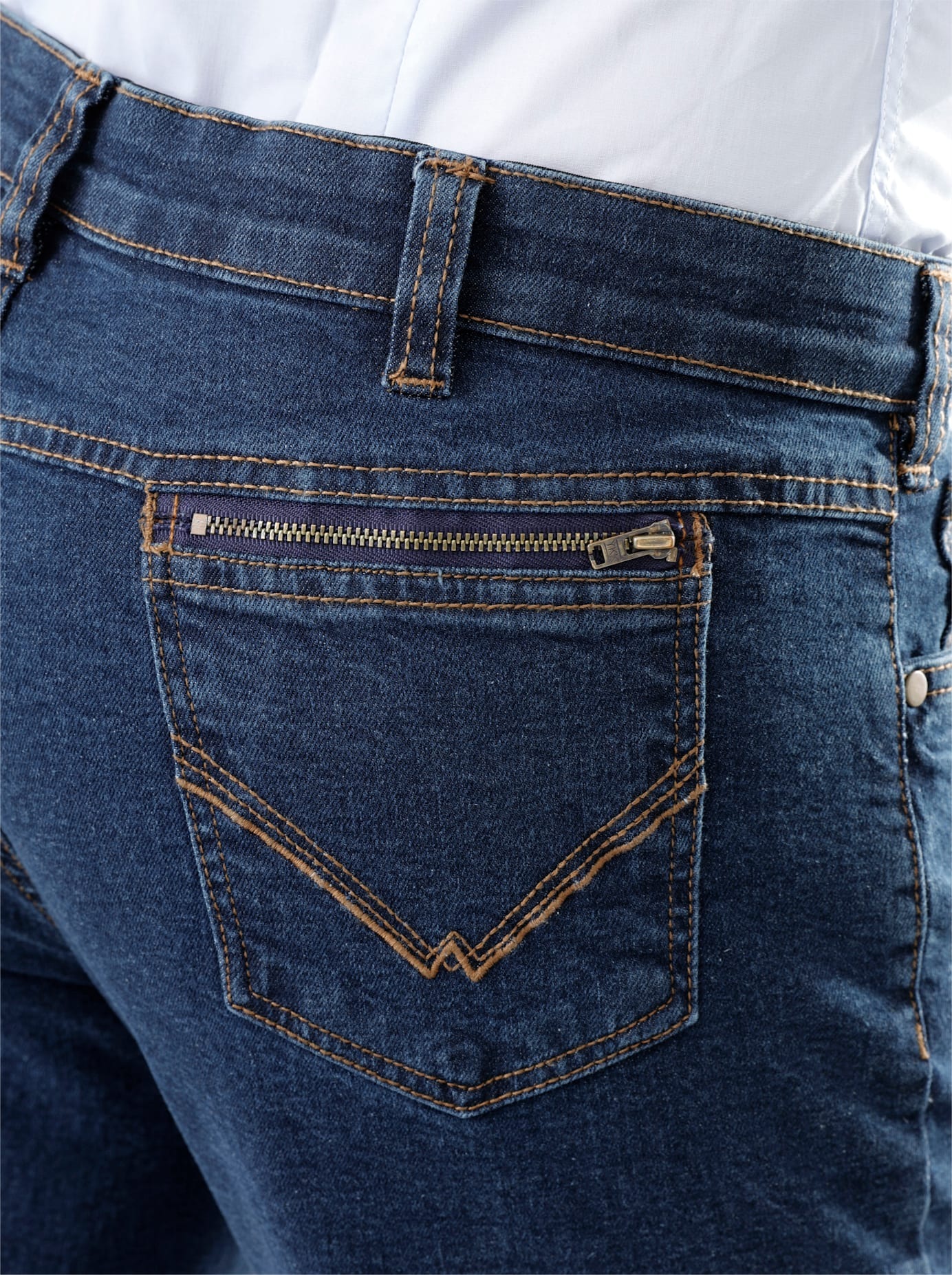 Classic 5-Pocket Jeans Men Blue Size 62 3