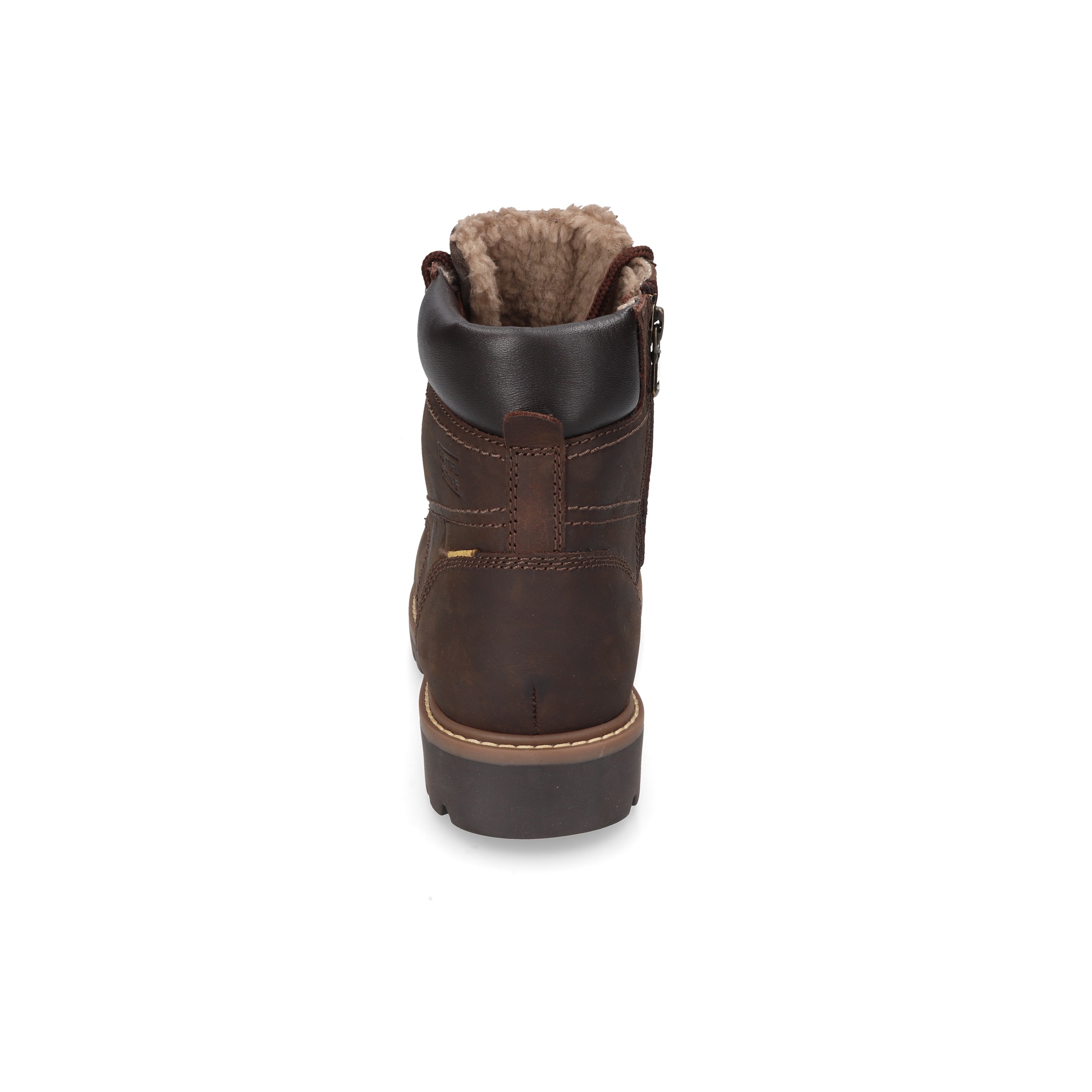 camel active Winterboots, Schnürstiefel mit Profilsohle und Warmfutter