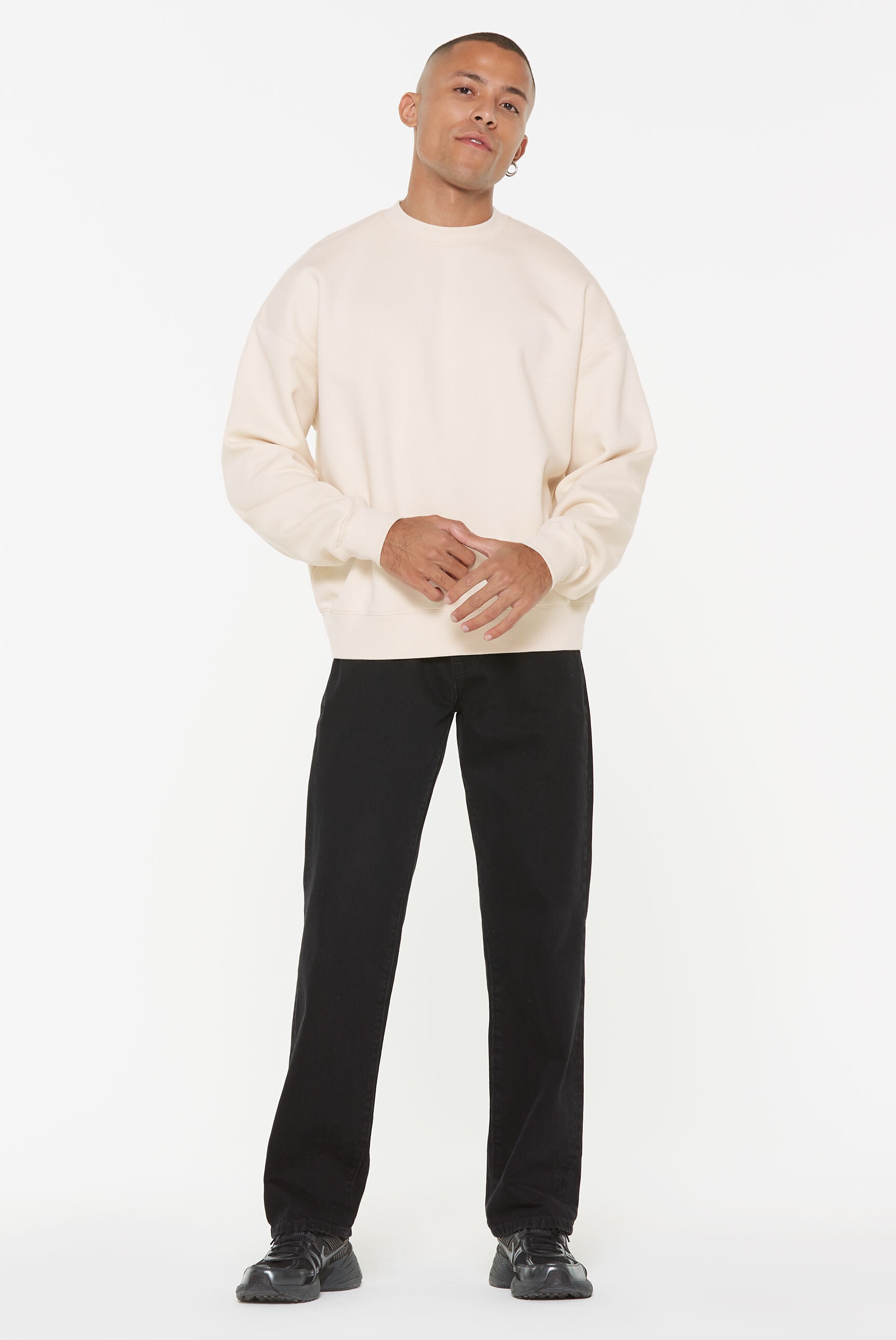 Harlem Soul Sweater, mit überschnittenen Schultern
