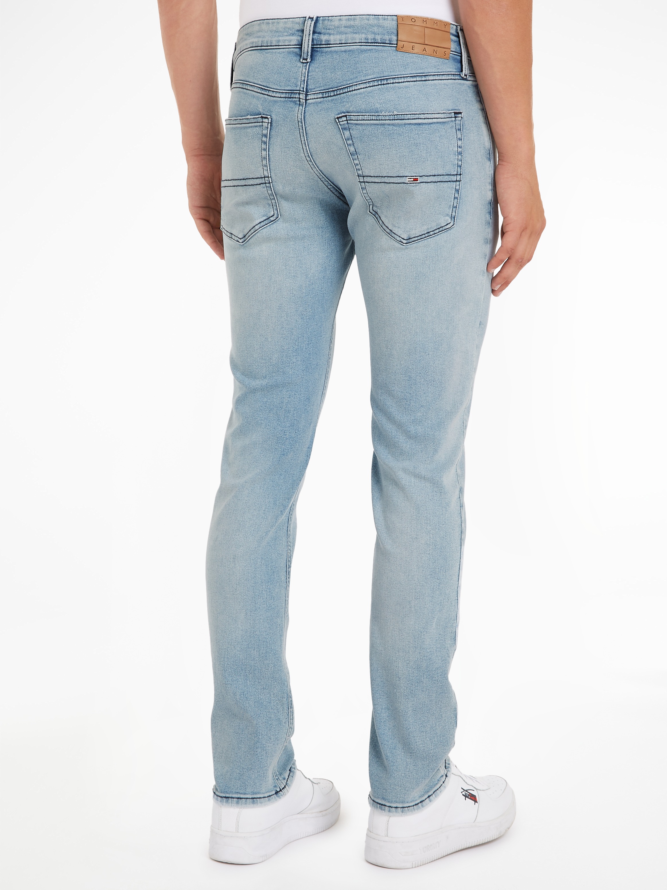 Tommy Jeans Slim-fit-Jeans "SCANTON SLIM", mit Abrieb- und Destroyeddetails günstig online kaufen