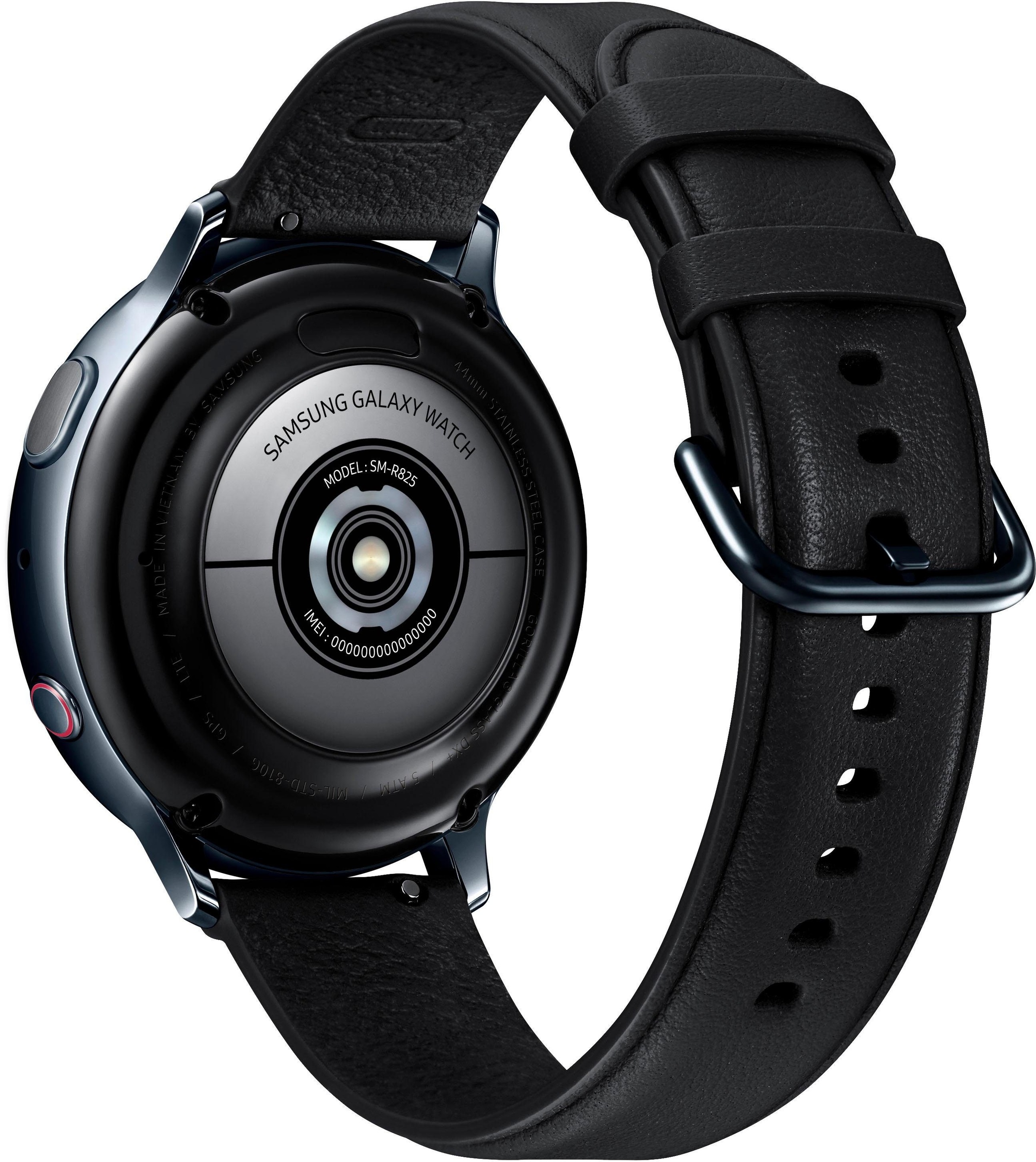 Samsung Smartwatch »Galaxy Watch Active2 Edelstahl, 44 mm, LTE & Bluetooth (SM-R825)«