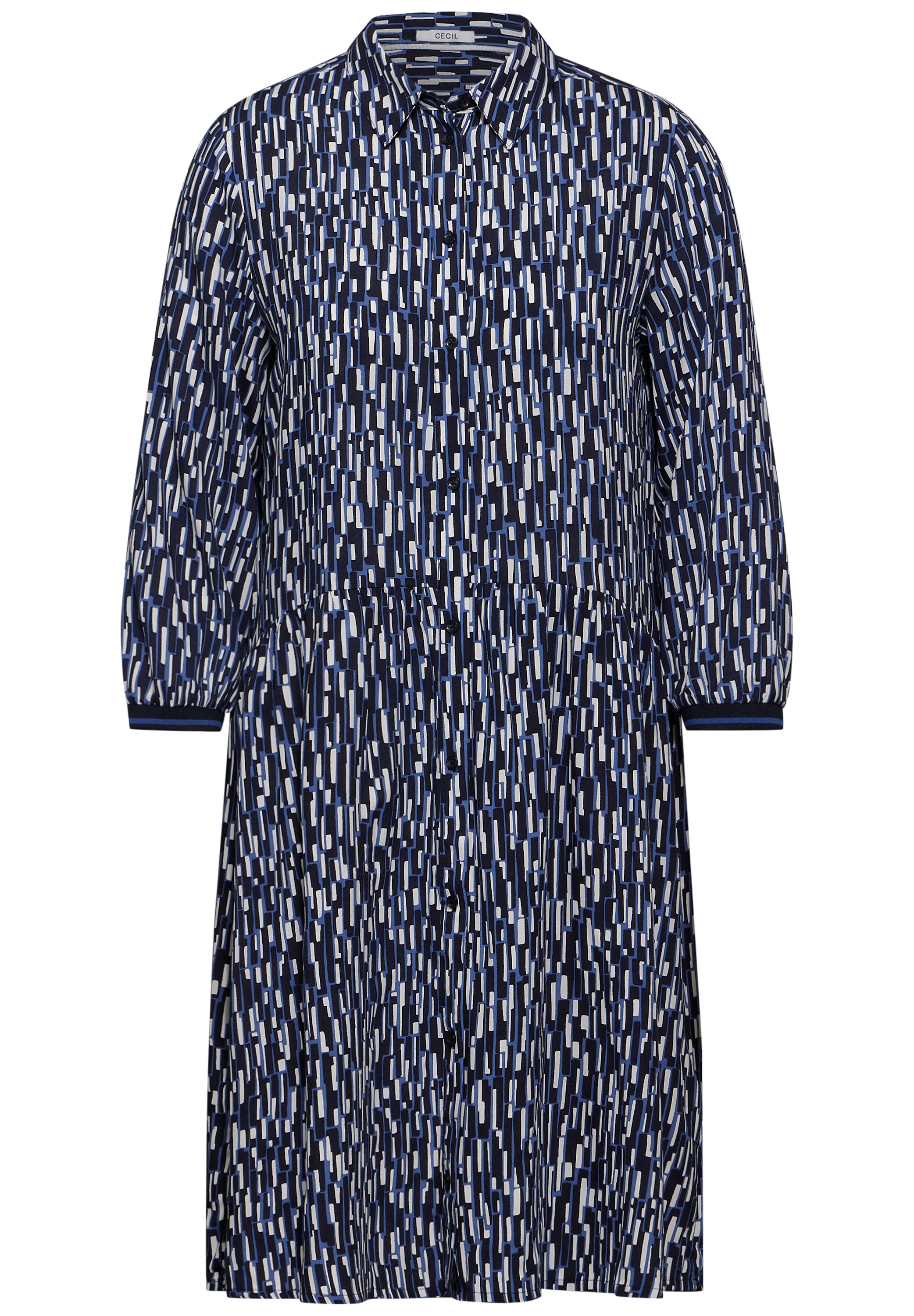 Thumbnail - Cecil Sommerkleid Ohne Taschen mit Knopfleiste