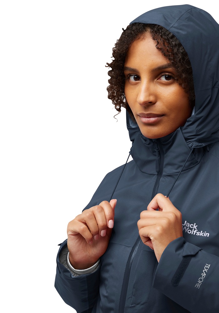 Jack Wolfskin 3-in-1-Funktionsjacke »HUNBERG 3IN1 JKT W«, mit Kapuze