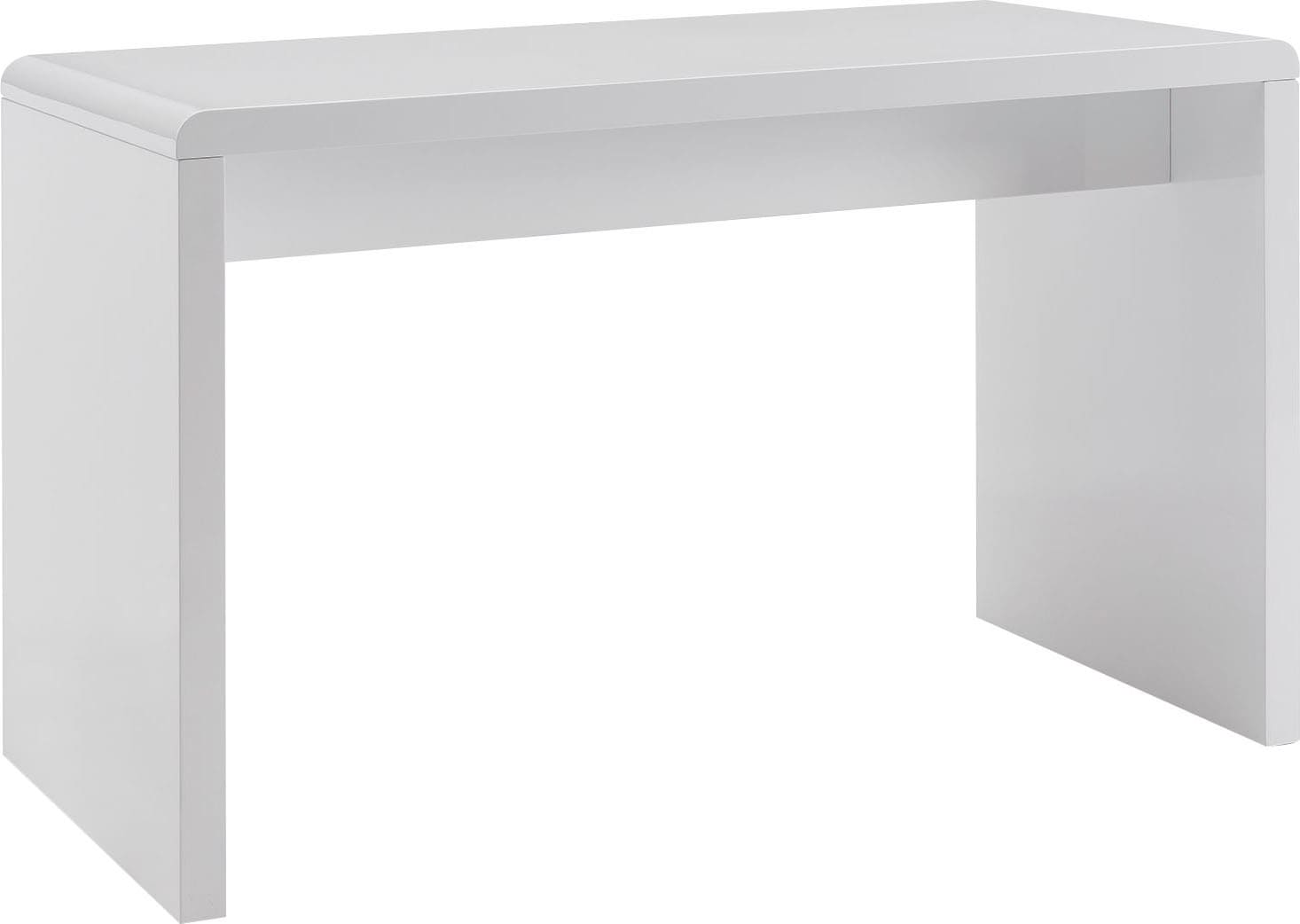SalesFever Schreibtisch "Malmö Arbeitsplatz Deluxe: Der Schreibtisch", Weiß günstig online kaufen