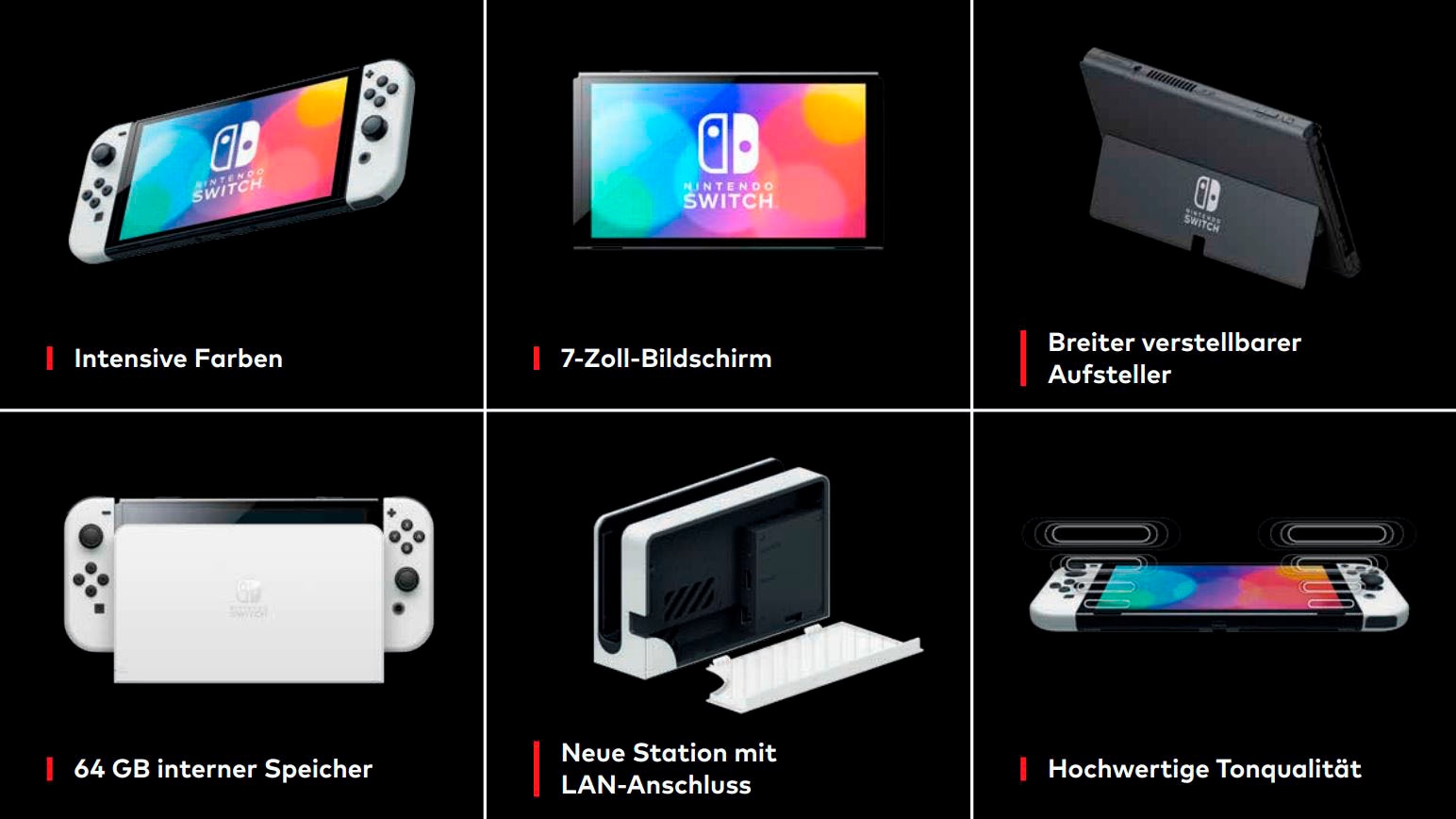 Nintendo Switch Spielekonsole »OLED«