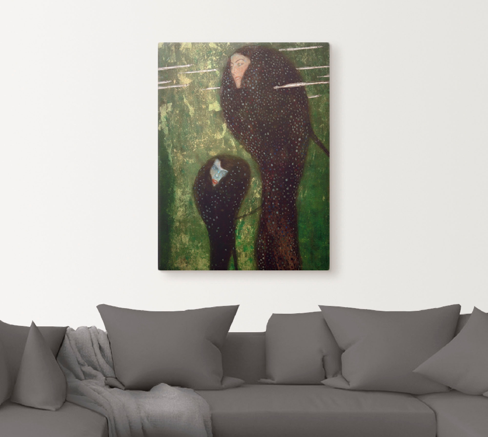 Artland Wandbild »Nixen (Silberfische)«, Gruppen & Familien, (1 St.), als Leinwandbild, Poster in verschied. Größen