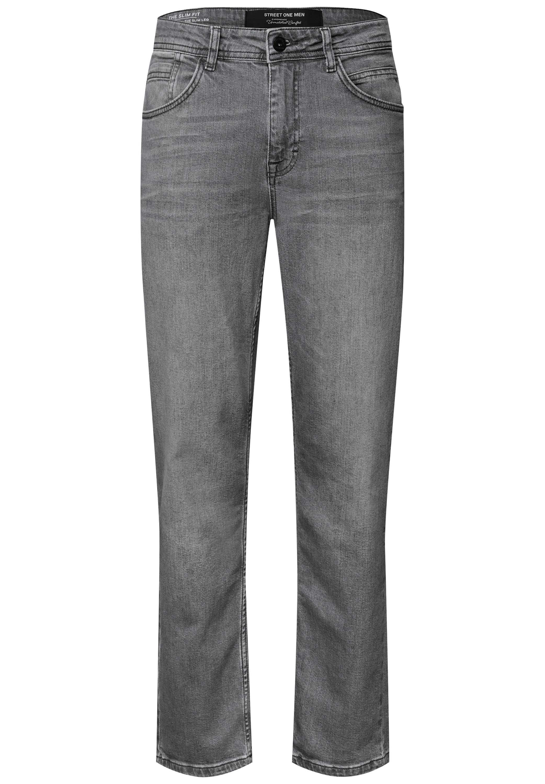 STREET ONE MEN Slim-fit-Jeans, aus Baumwolle mit Stretchanteil