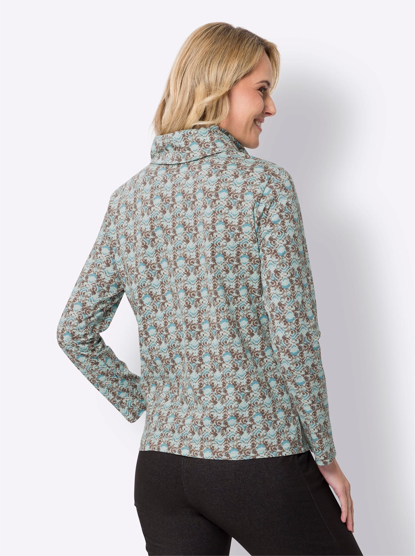 Classic Basics Rollkragenshirt "Stehkragen-Shirt" 1 Stk. tlg. günstig online kaufen