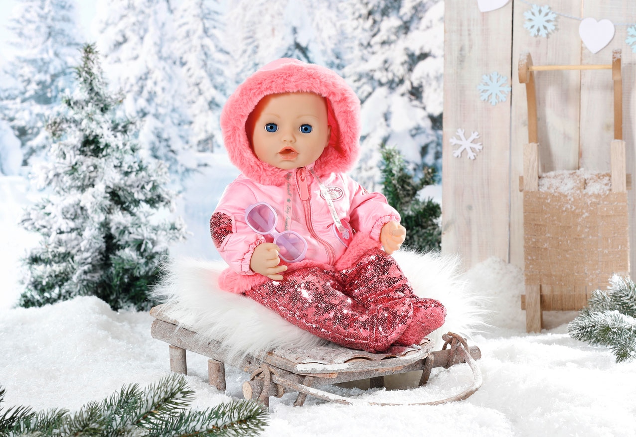 Baby Annabell Puppenkleidung »Deluxe Winter, 43 cm«, (Set, 2 tlg.)