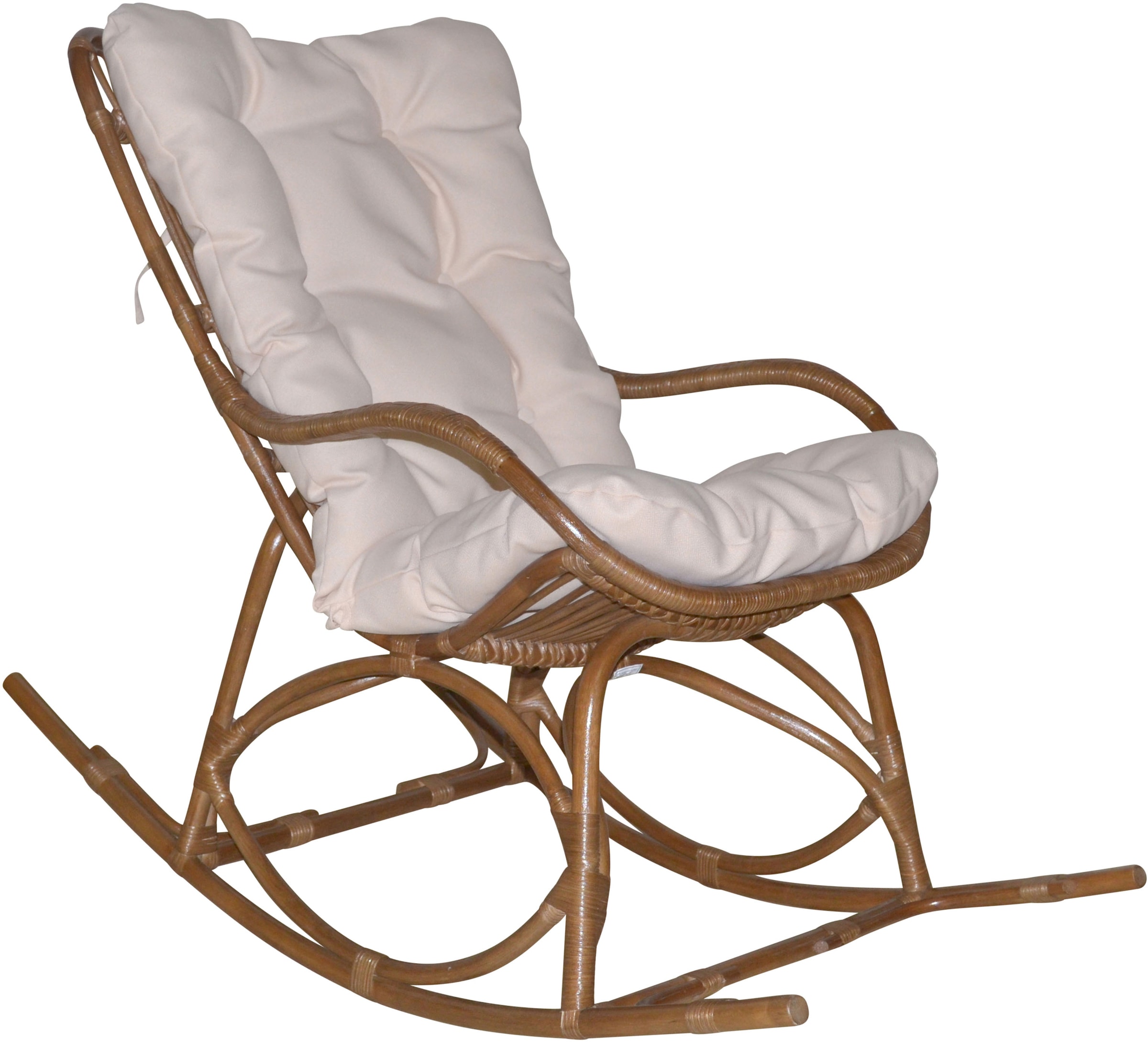HOFMANN LIVING AND MORE Schaukelsessel 1 Stk. tlg. Handgeflochten günstig online kaufen