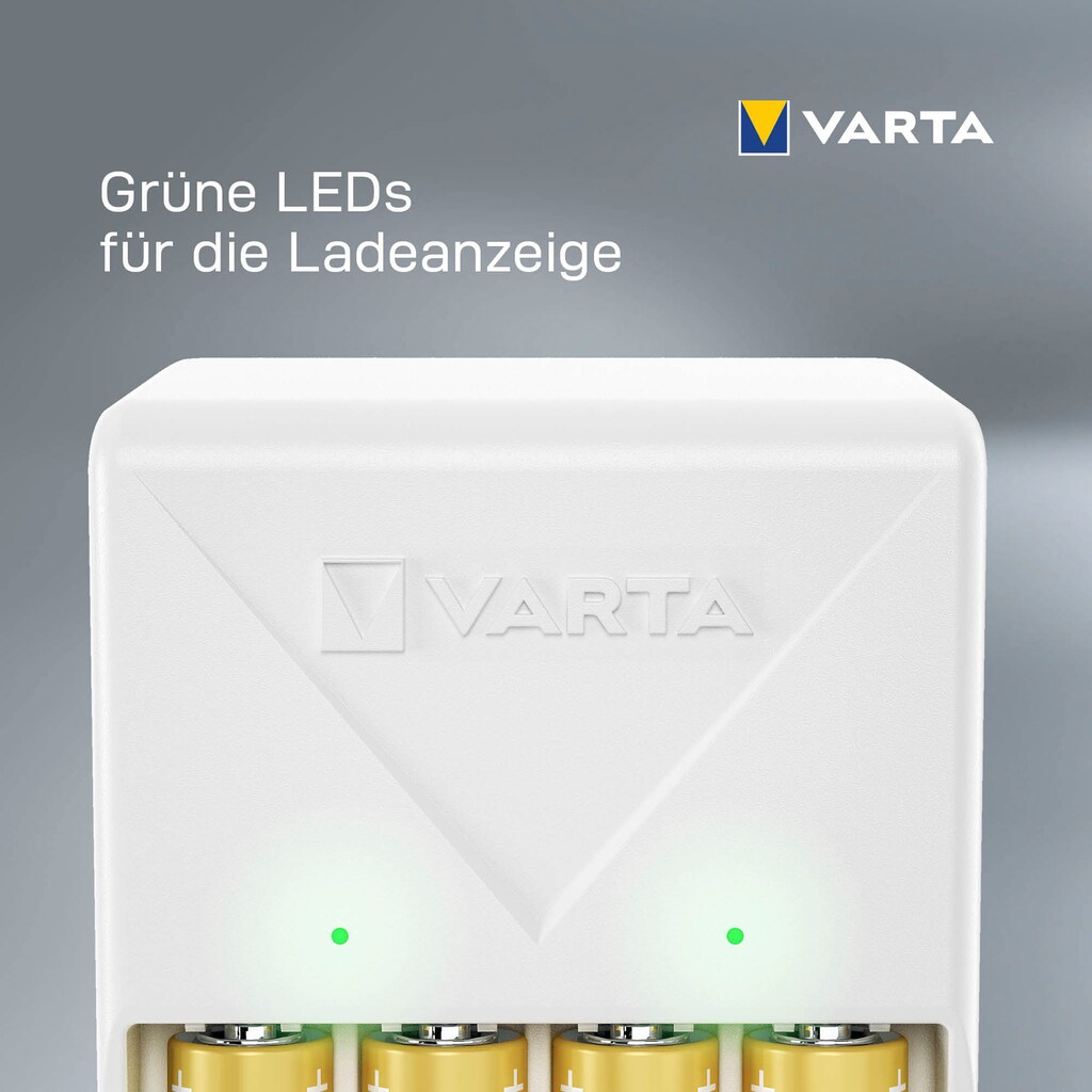 VARTA Batterie-Ladegerät »Plug Charger«, (1 St.)