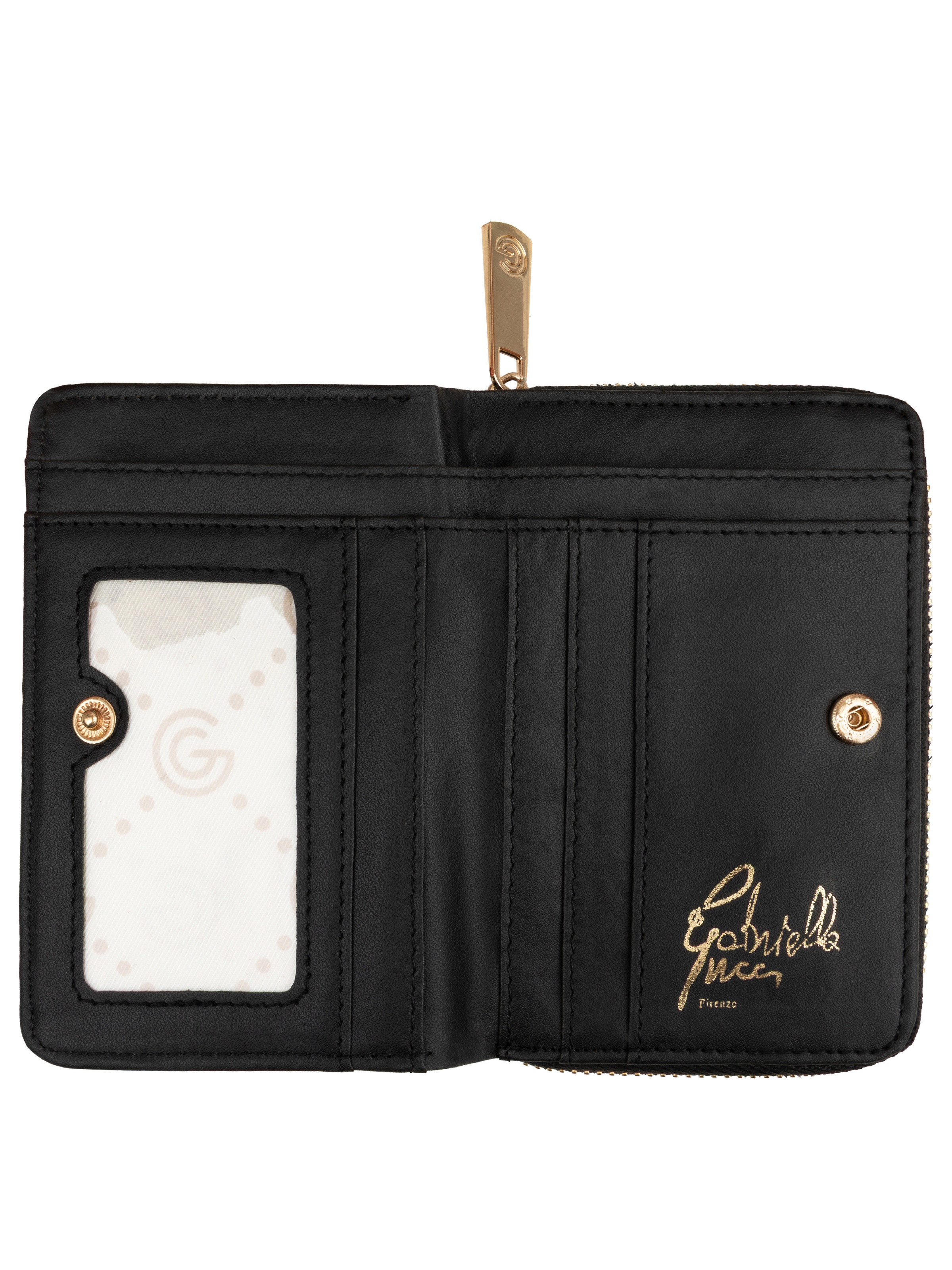 GABRIELLA G By Gabriella Gucci Geldbörse »CHIARA« Damen Geldbeutel, Portemonnaie mit umlaufendem Reißverschluss