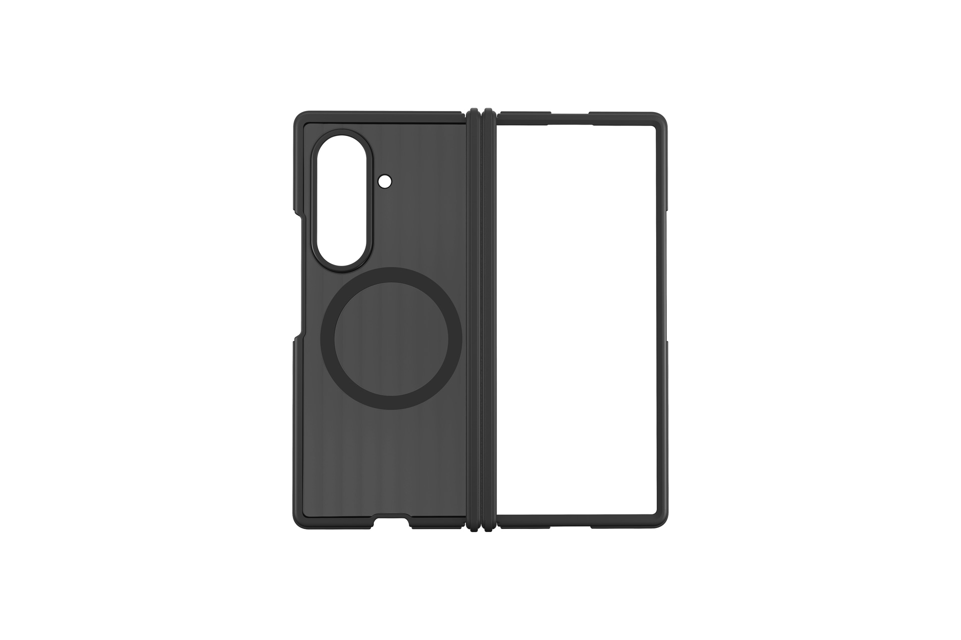 SAMSUNG Handyhülle "Designed for Samsung Yuchuan Hybrid Shield Magnet Case Z Fold8 Ultra", Samsung Galaxy Z Fold8 Ultra, schwarz, Hüllen, Backcover,
