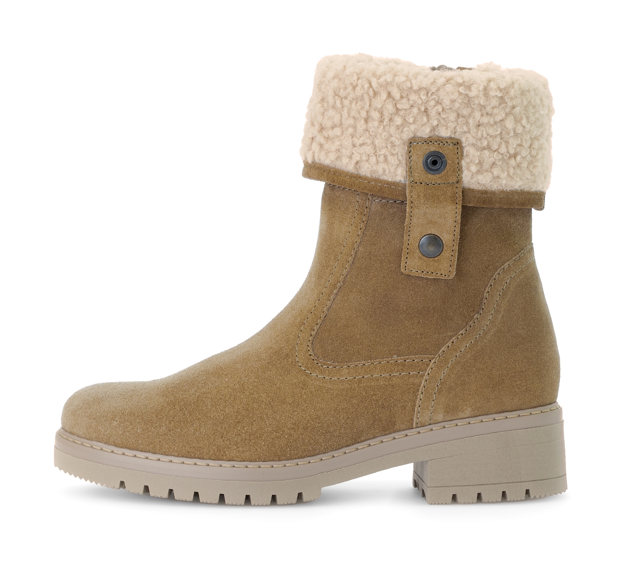 Gabor Winterboots »GENUA«, Blockabsatz, Winterstiefelette, mit Reißverschluss, G-Weite