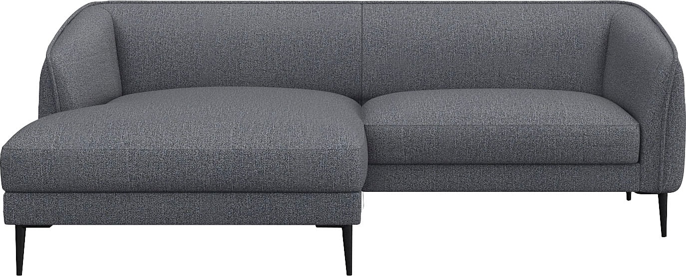 FLEXLUX Ecksofa "Belle Designsofa, bequem durch Kaltschaum im Sitz, OTTOs C günstig online kaufen