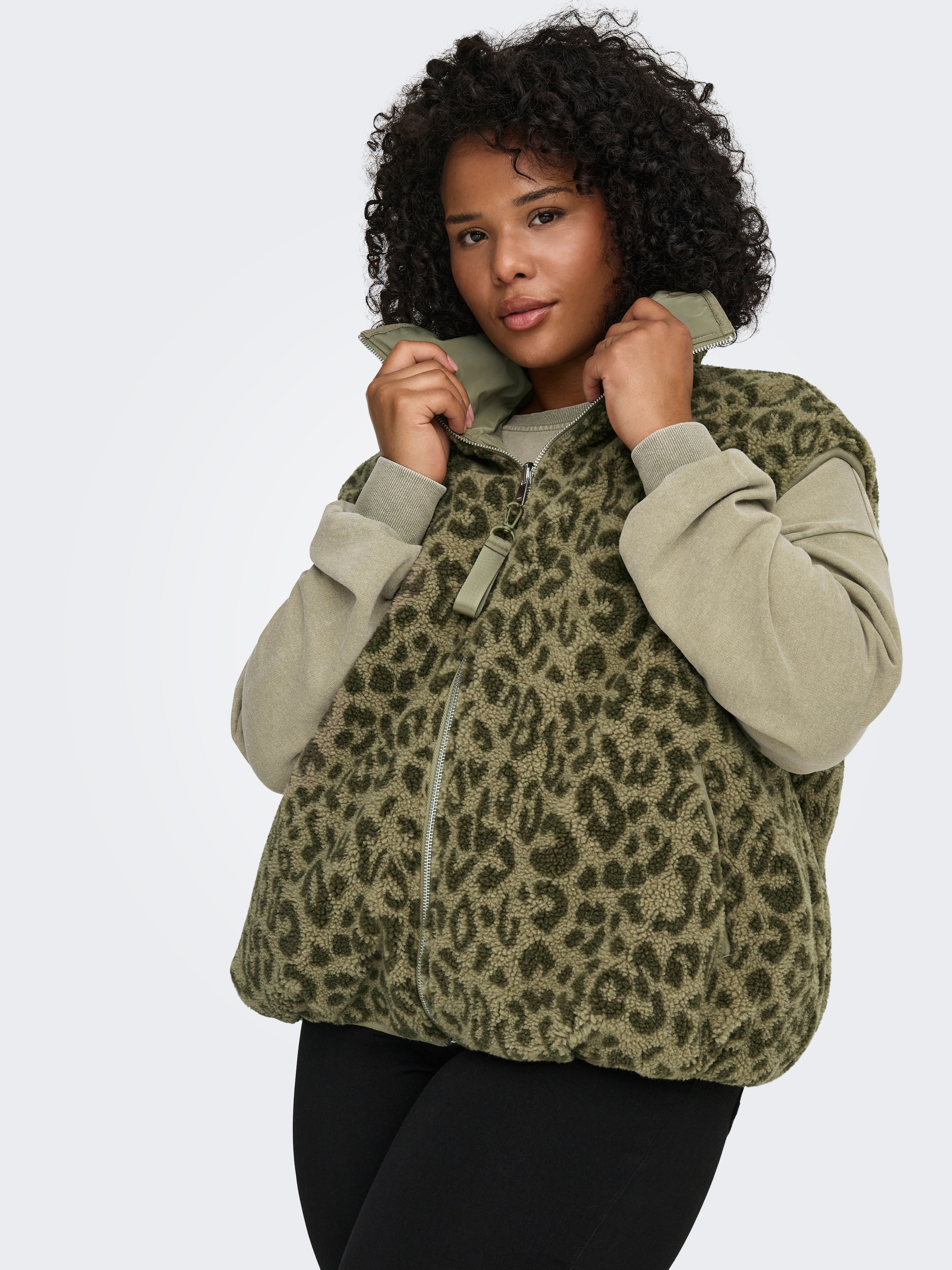 ONLY CARMAKOMA Steppweste "CARSIF LIFE REVERSIBLE WAISTCOAT OTW" günstig online kaufen