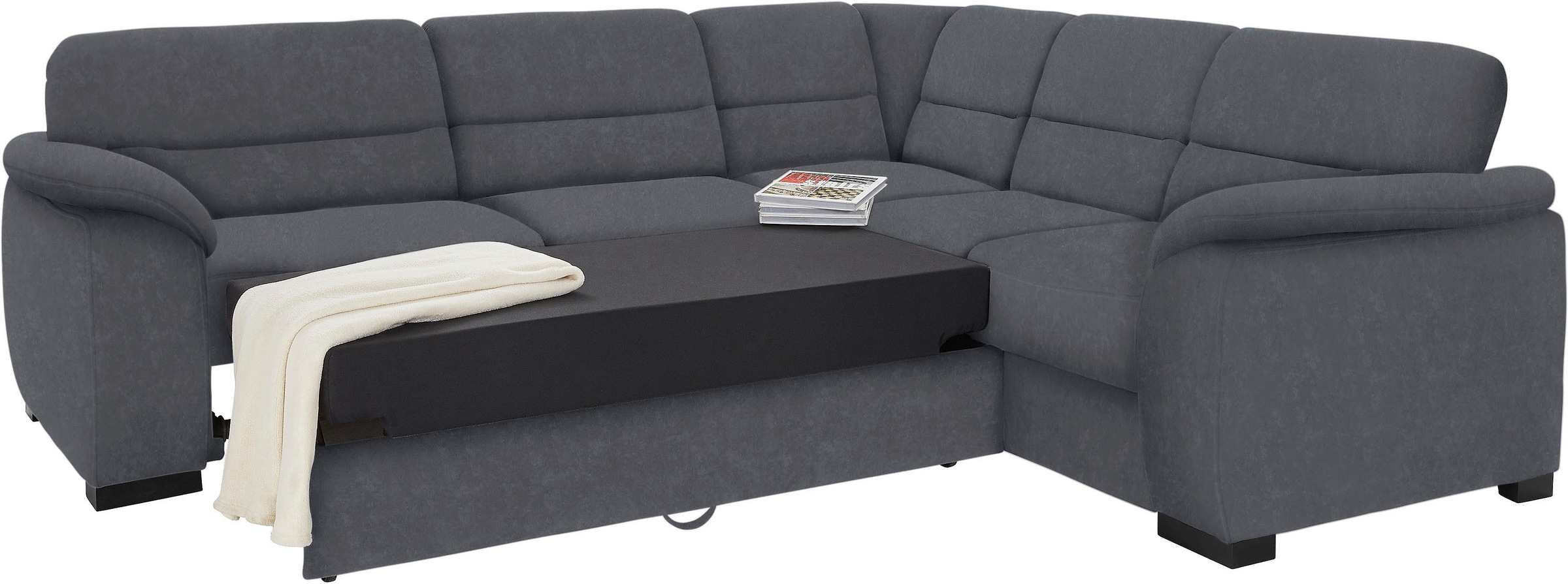 sit&more Ecksofa "Montego L-Form", wahlweise mit Bettfunktion und Schubkast günstig online kaufen