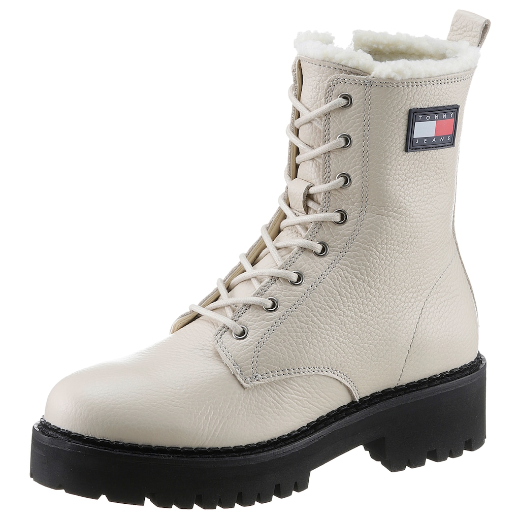 Tommy Jeans Winterstiefelette »TJW URBAN BOOT TUMBLED LTR WL«