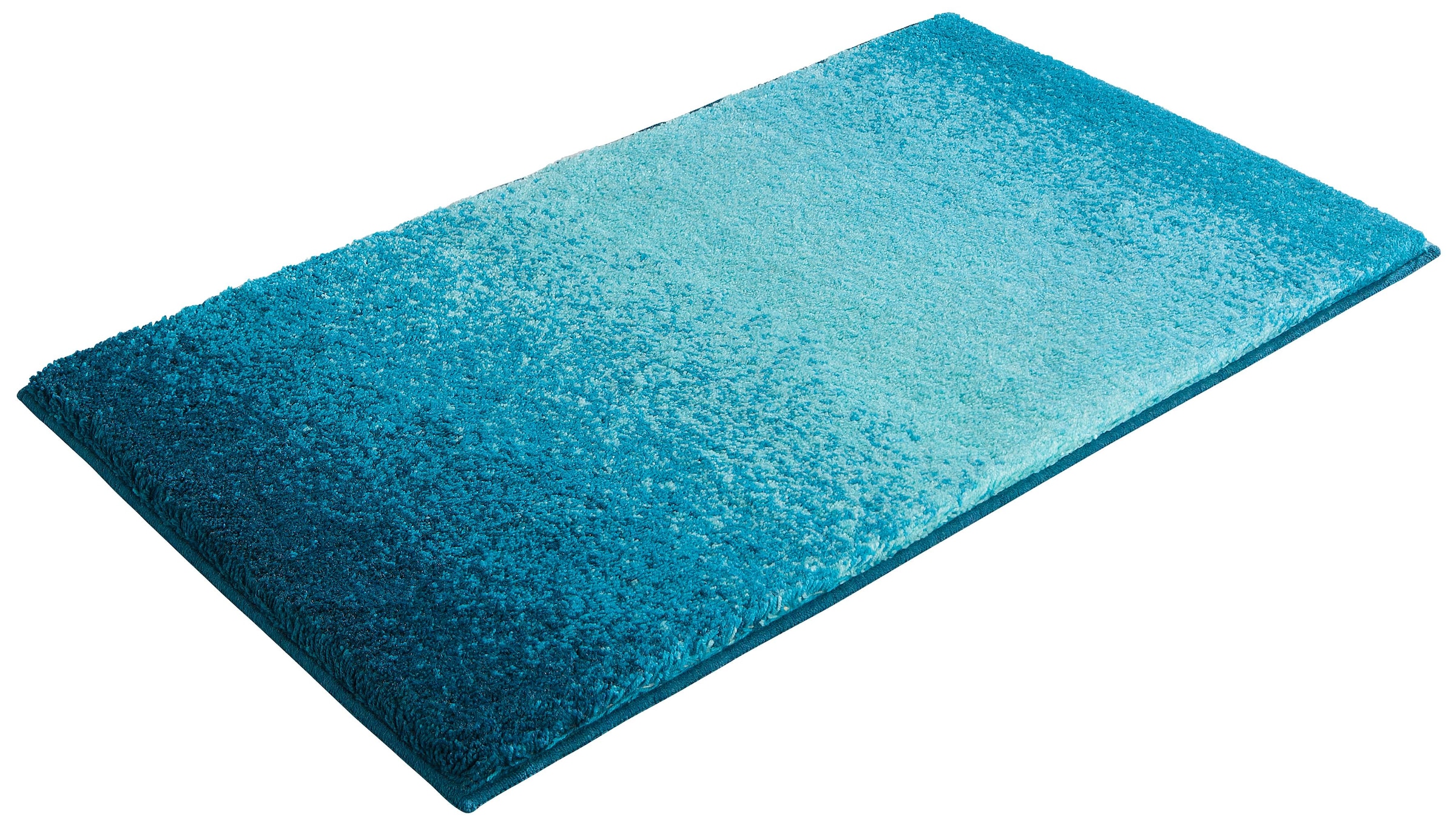 Grund Badematte »Mistral«, rutschhemmend beschichtet, fußbodenheizungsgeeignet, meliertes Design, Ombré-Look, auch als 3 teiliges Set, Made in Europe