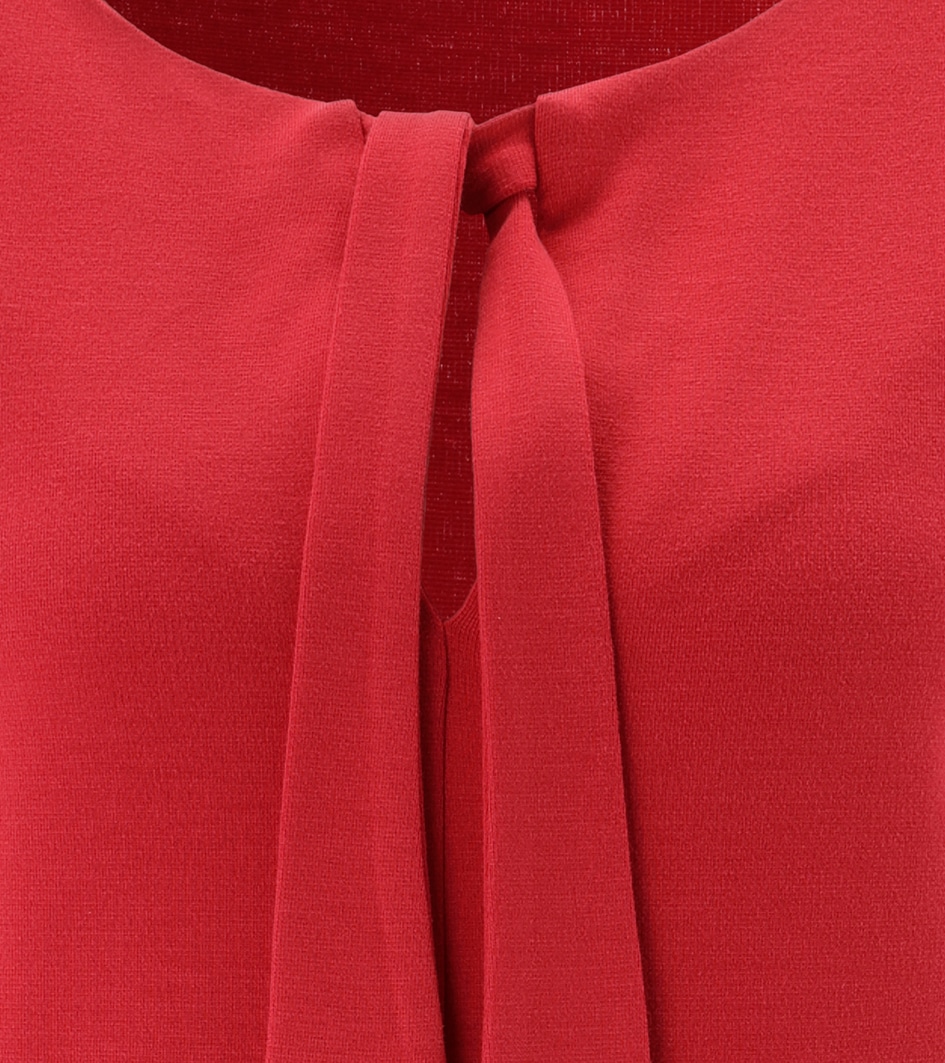 Aniston SELECTED Jerseykleid mit raffinierten Ausschnitt und Bindebänder - NEUE KOLLEKTION