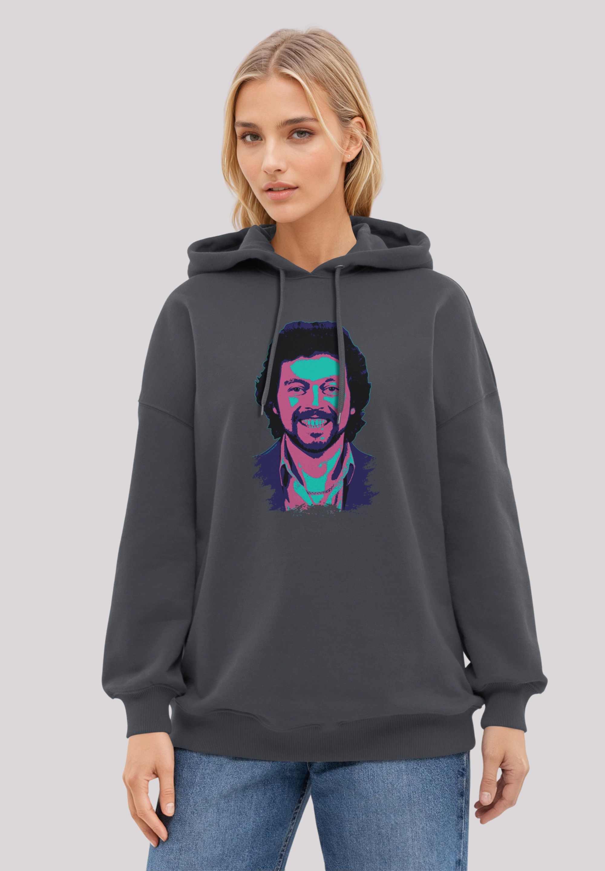F4NT4STIC Kapuzenpullover »TV Times Jeremy Beadle 1982 Pop Art« Premium Qualität